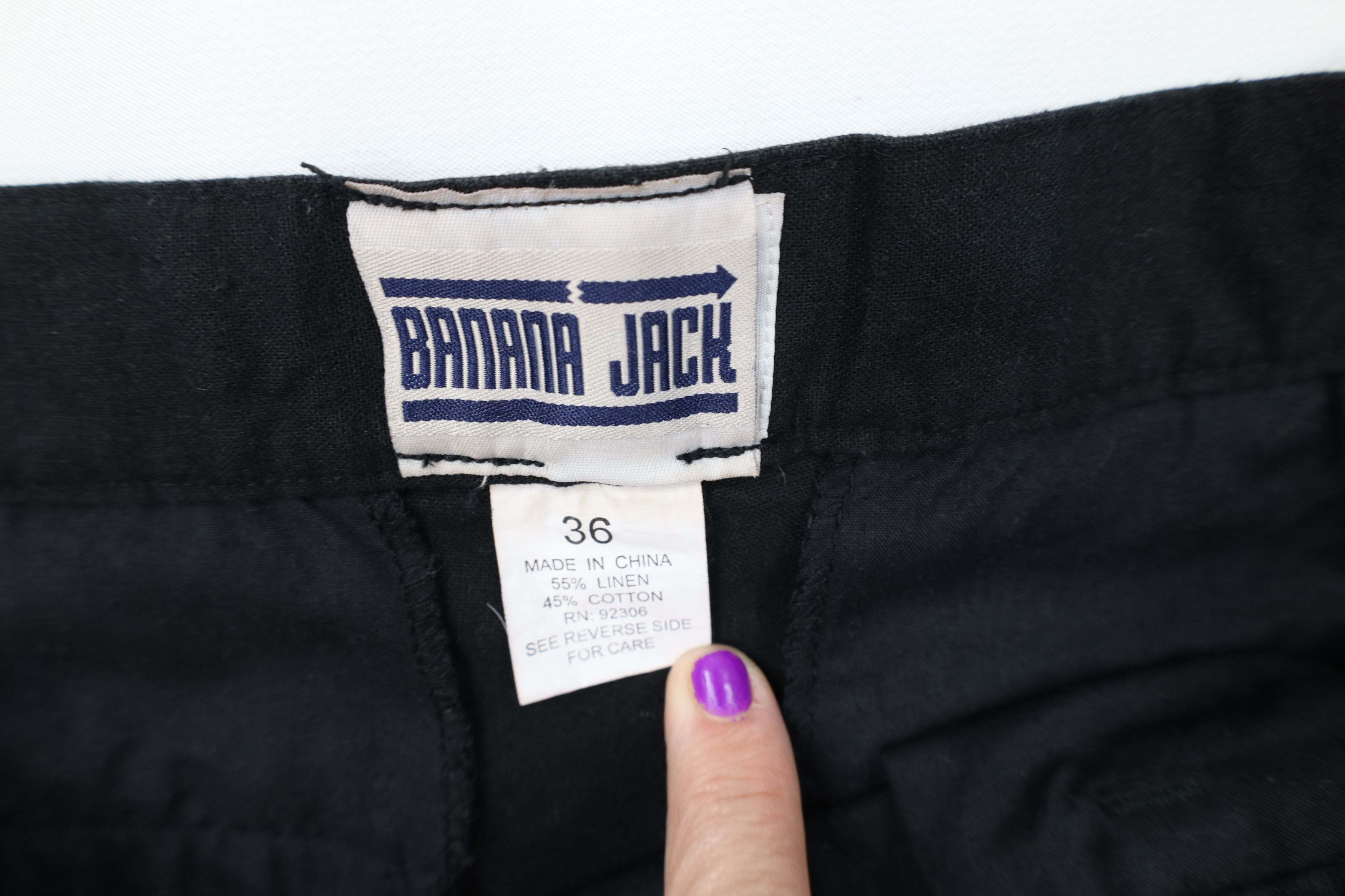 Vintage Vintage 90s Y2K Streetwear Blend Baggy Cargo Shorts Black Size US 36 / EU 52 - 6 Thumbnail