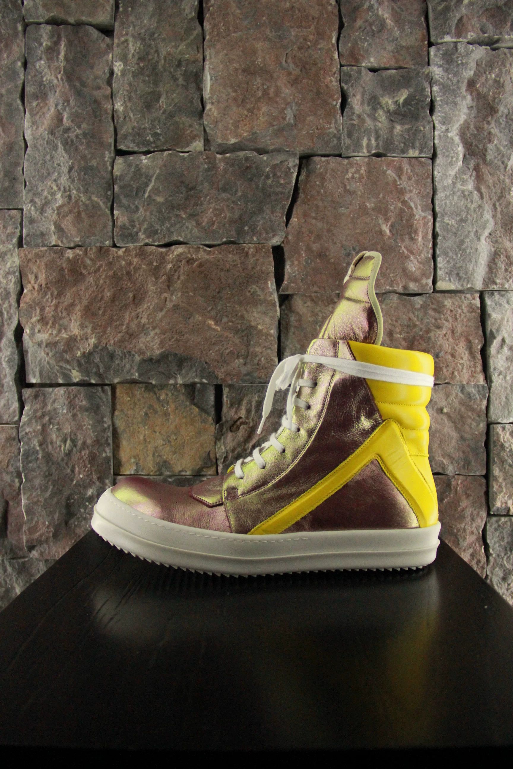 Rick Owens Rick Owens White Hitop Sneakers Women us_6 Size US 6 / IT 36 - 1 Thumbnail