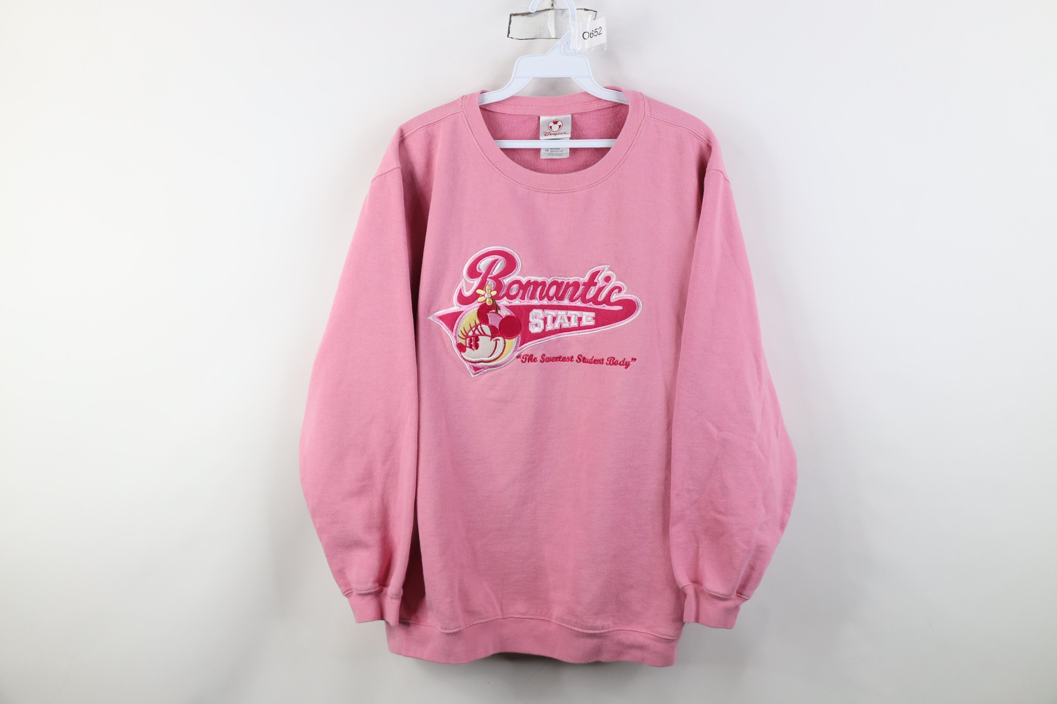 Disney Vintage 90s Disney Minnie Mouse Romantic State Sweatshirt Size XXL / US 16-18 / IT 52-54 - 1 Thumbnail