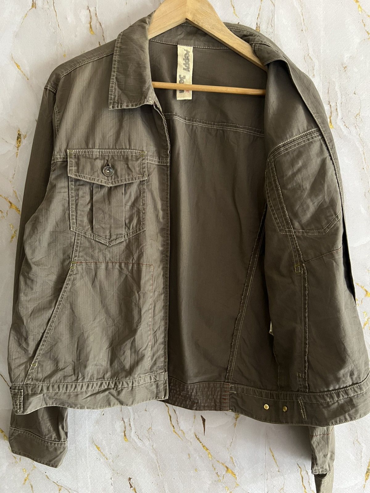 Japanese Brand 🔥 PEPPY JEAN DENIM JACKET –JAPANESE ARCHIVE HARAjUKU GRAIL 🔥 Size US M / EU 48-50 / 2 - 3 Thumbnail