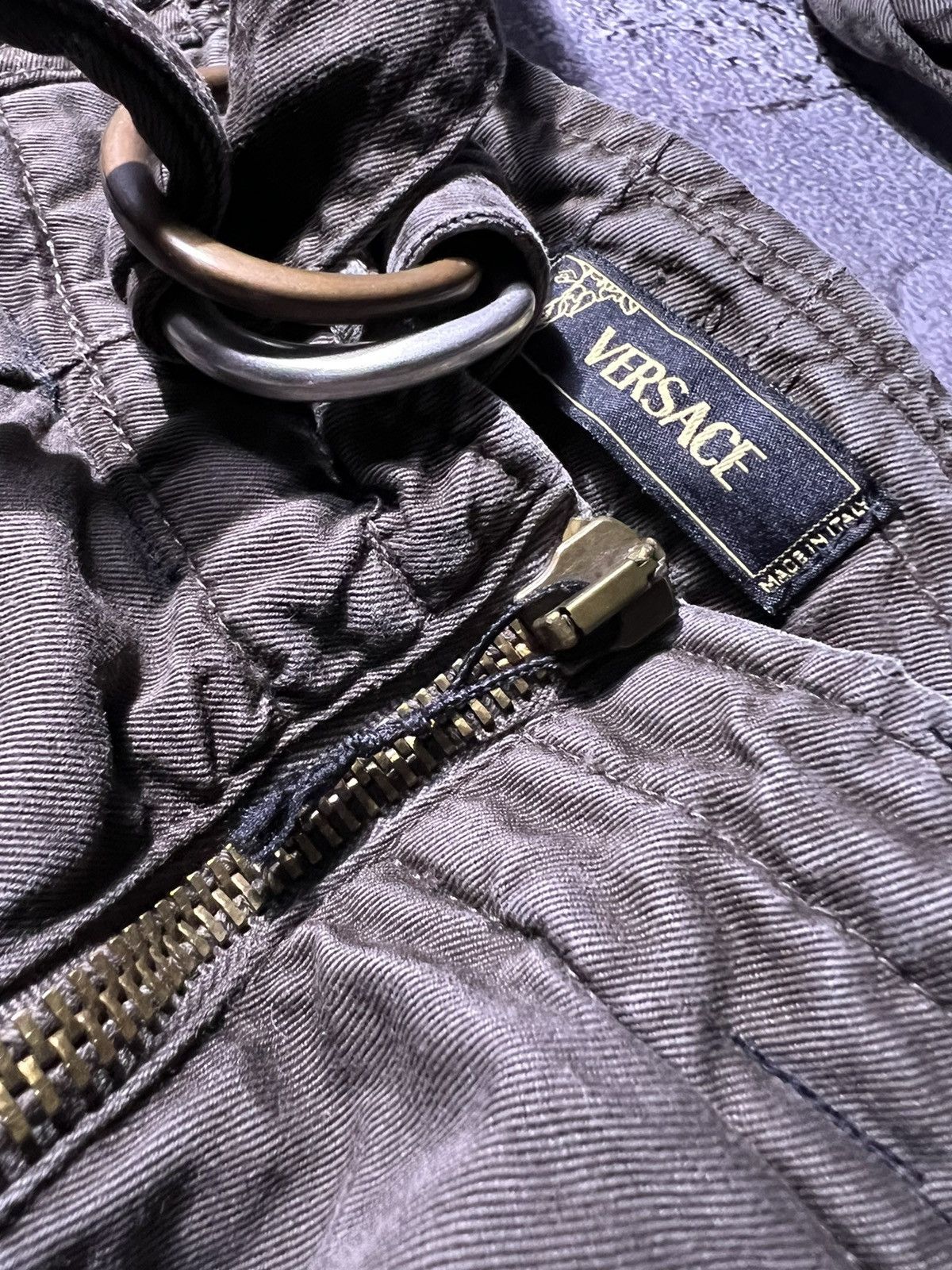 Versace 90's Versace Army-Military Y2k Cargo Overall Size US 34 / EU 50 - 8 Thumbnail