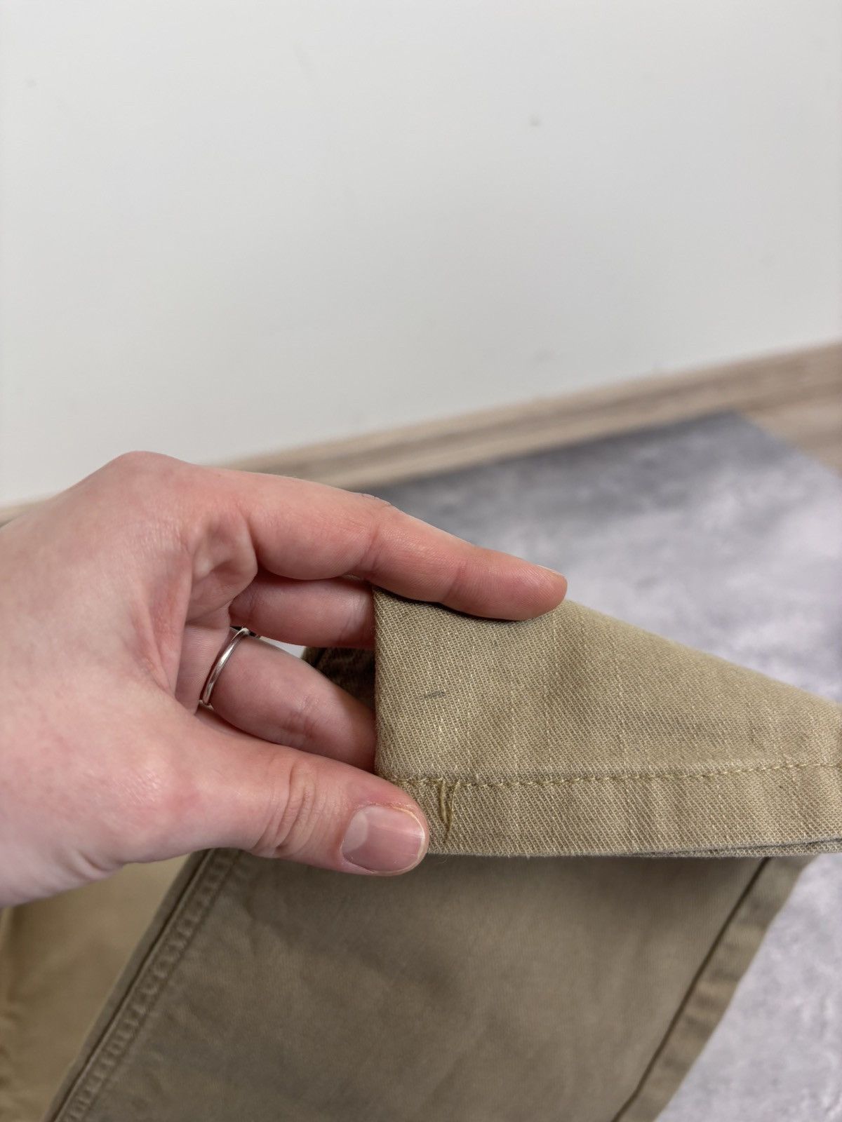 Japanese Brand Bee Bell Y2K Japanese Men’s Buckle Back Pants Jeans Size US 30 / EU 46 - 9 Thumbnail