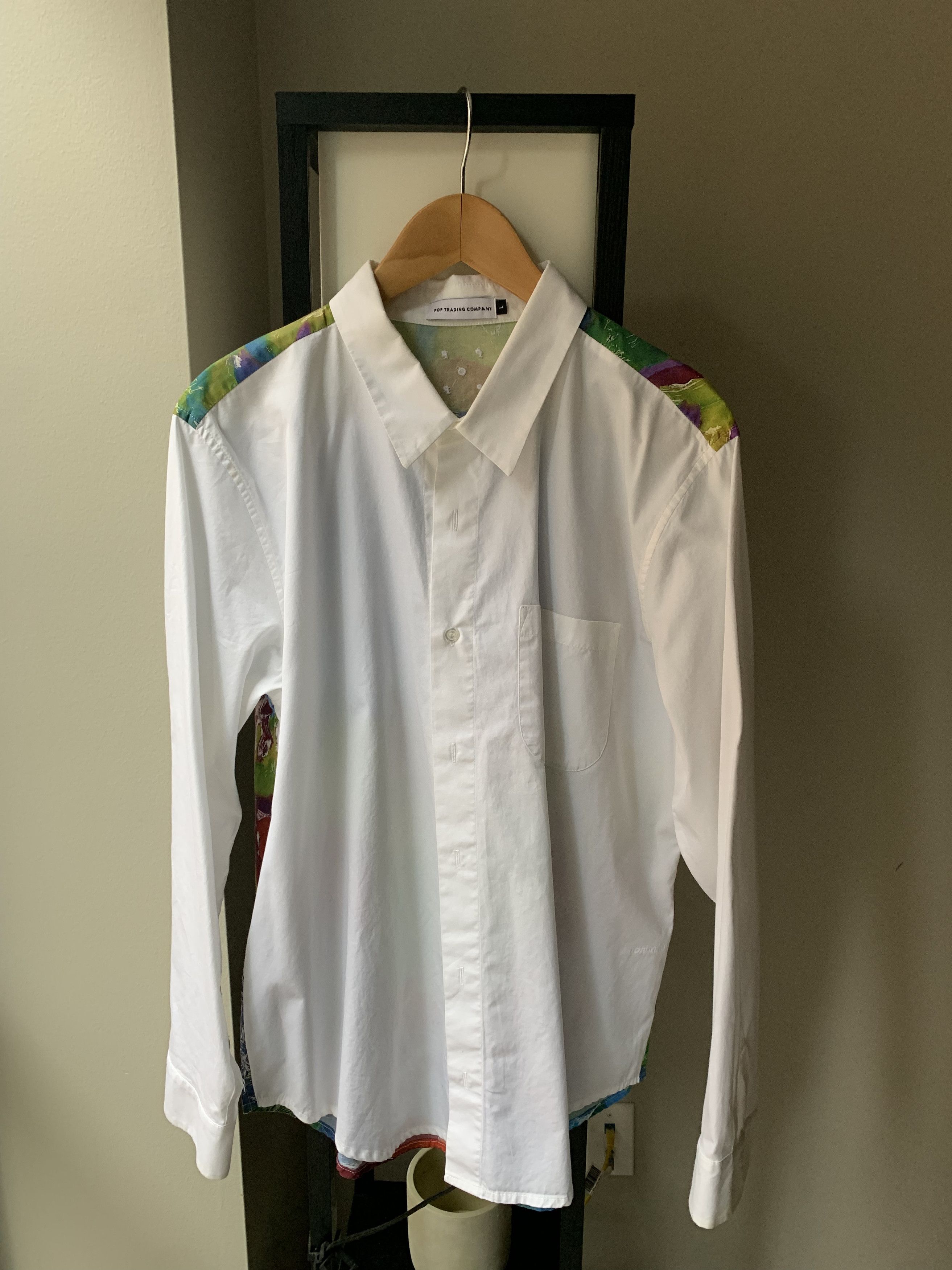 Pop Trading Company Brian Lotti Painting Button-Down Shirt Size US L / EU 52-54 / 3 - 2 Thumbnail