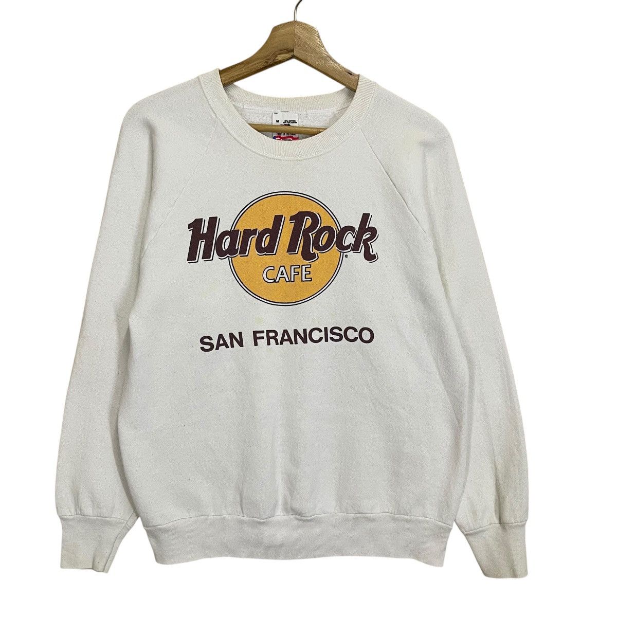 Hard Rock Cafe Vintage 90s Hard Rock Cafe San Francisco Crewneck Sweatshirt Size US S / EU 44-46 / 1 - 1 Thumbnail