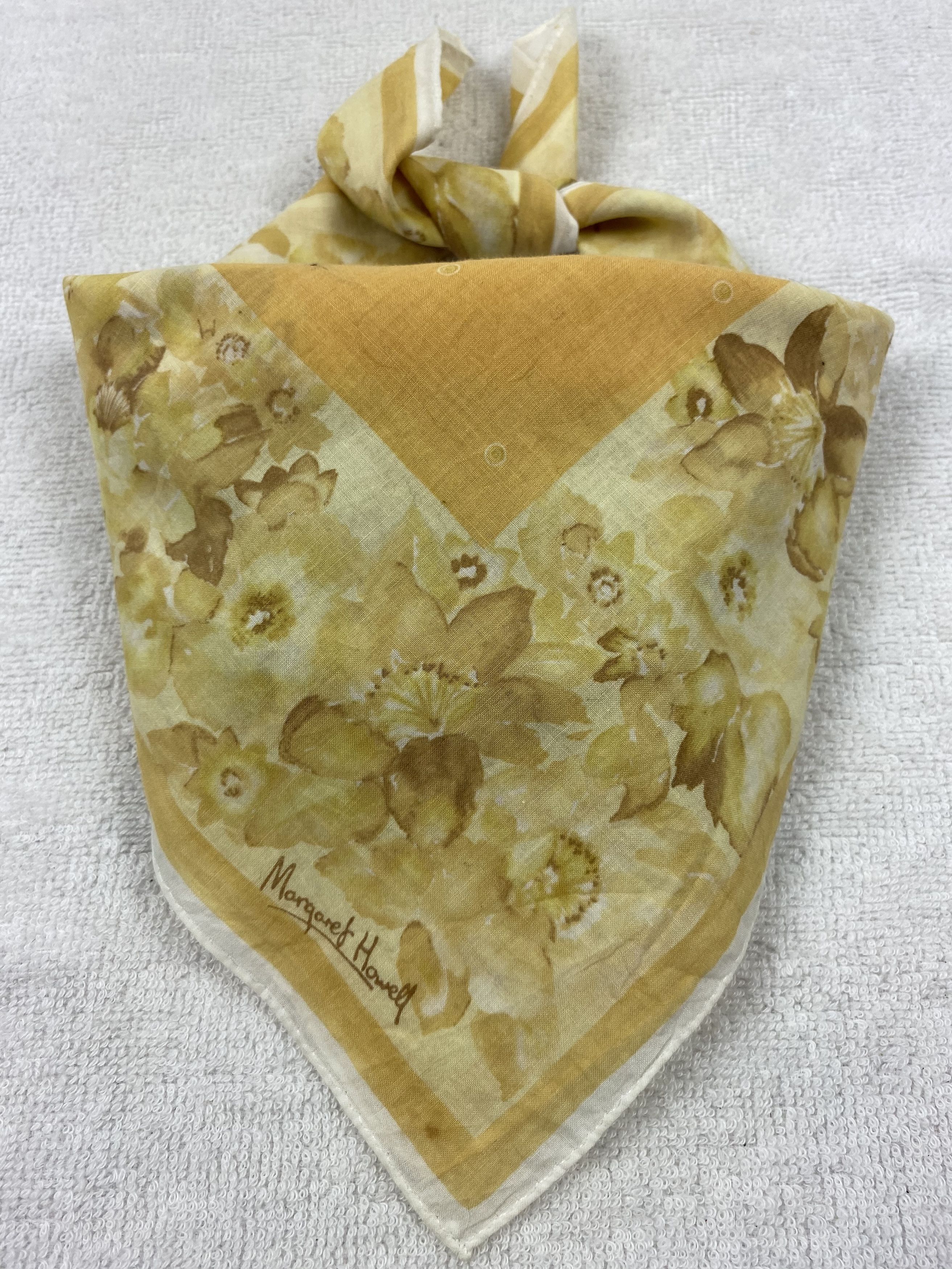 Margaret Howell Margaret Howell Floral Handkerchief / Bandana / Neckerchief Size ONE SIZE - 2 Thumbnail