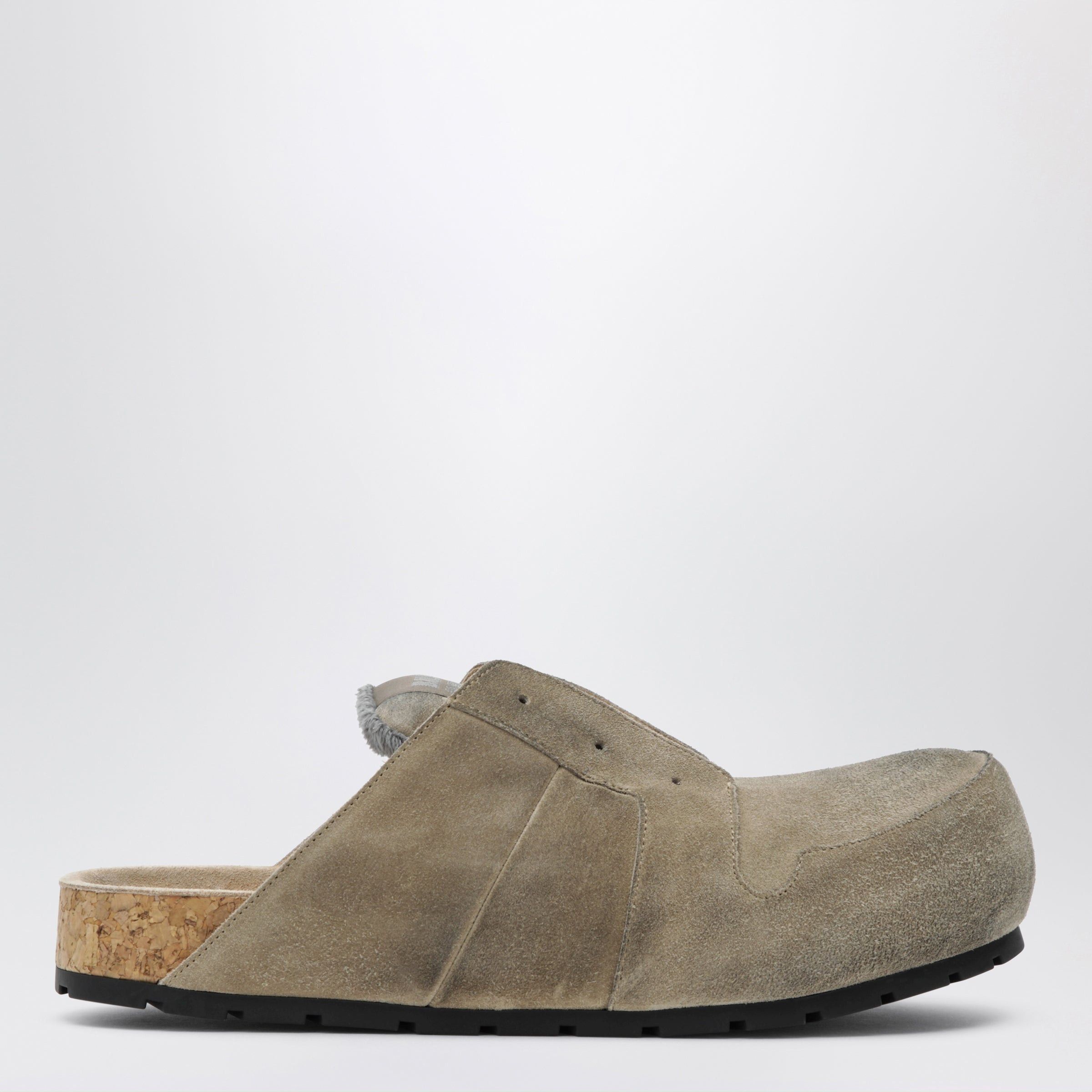 Balenciaga Balenciaga Dumbo Sabot In Distressed Suede Calfskin Size US 7 / EU 40 - 1 Thumbnail