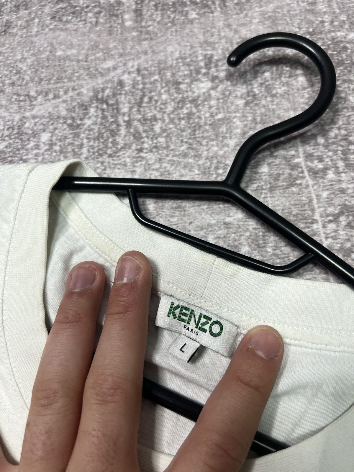 Kenzo Kenzo t shirt Big Logo Size L Size US L / EU 52-54 / 3 - 4 Thumbnail