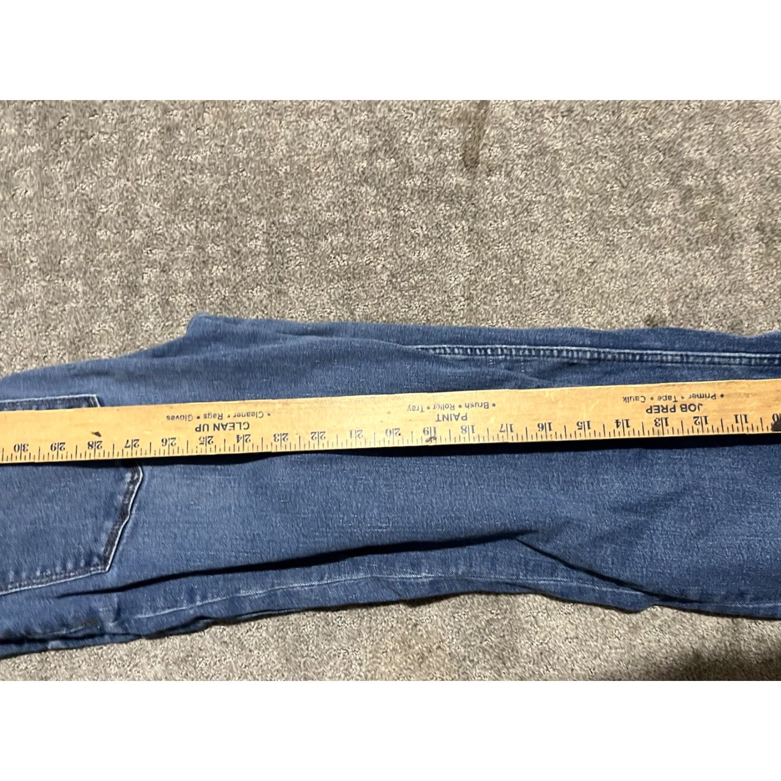 Gap GAP High Rise Universal Legging Jeans Size 4/27 Distressed Size 27" / US 4 / IT 40 - 6 Thumbnail