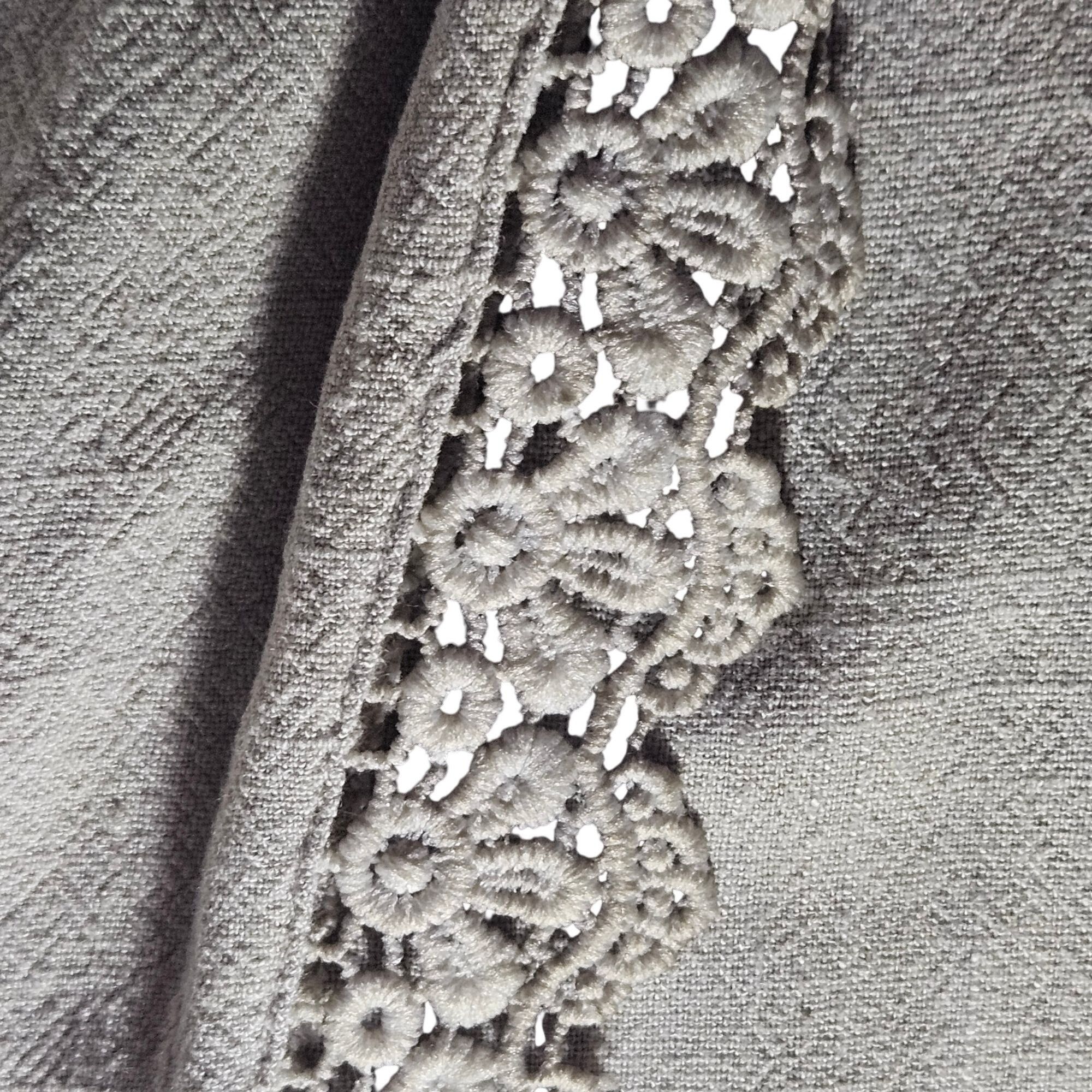 Other Gimmicks Tan Maxi Kimono Duster Lace S Resort wear Artisan N Size S / US 4 / IT 40 - 7 Thumbnail