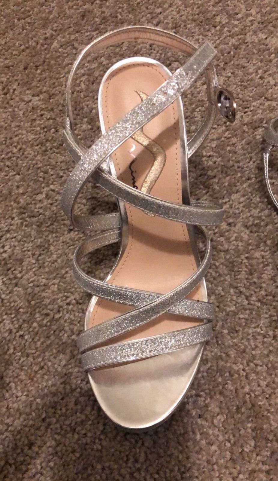 Other Nina Silver Heels 8M Size US 8 / IT 38 - 3 Thumbnail
