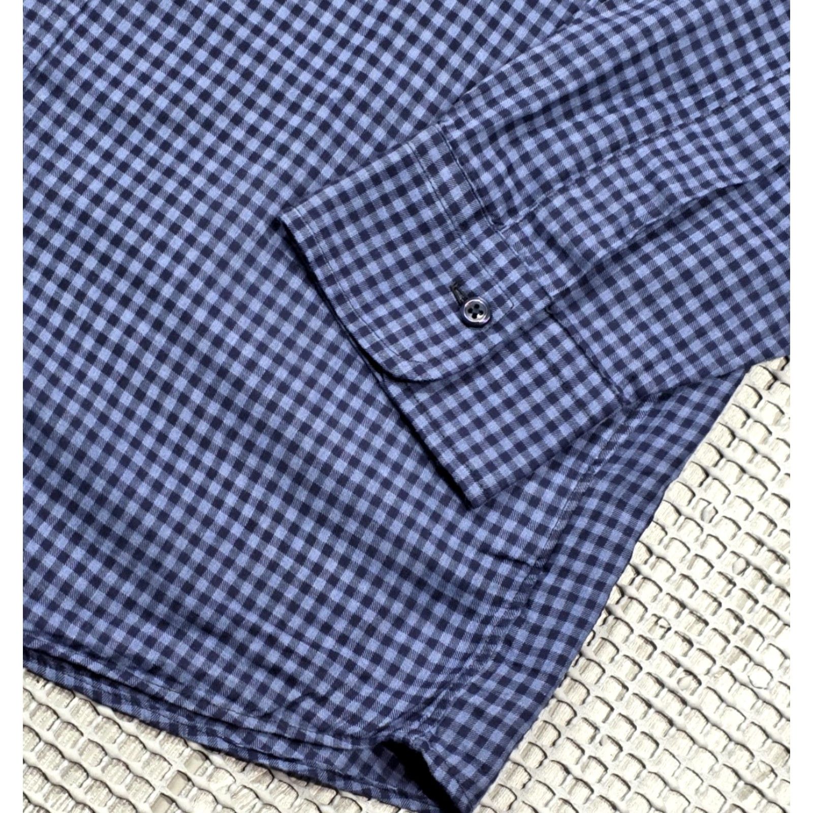 Brooks Brothers Brooks Brothers Slim Fit Blue Shirt Men 15.5-32 Button Up Gingham Check USA Made Dress Shirt Size US L / EU 52-54 / 3 - 6 Thumbnail