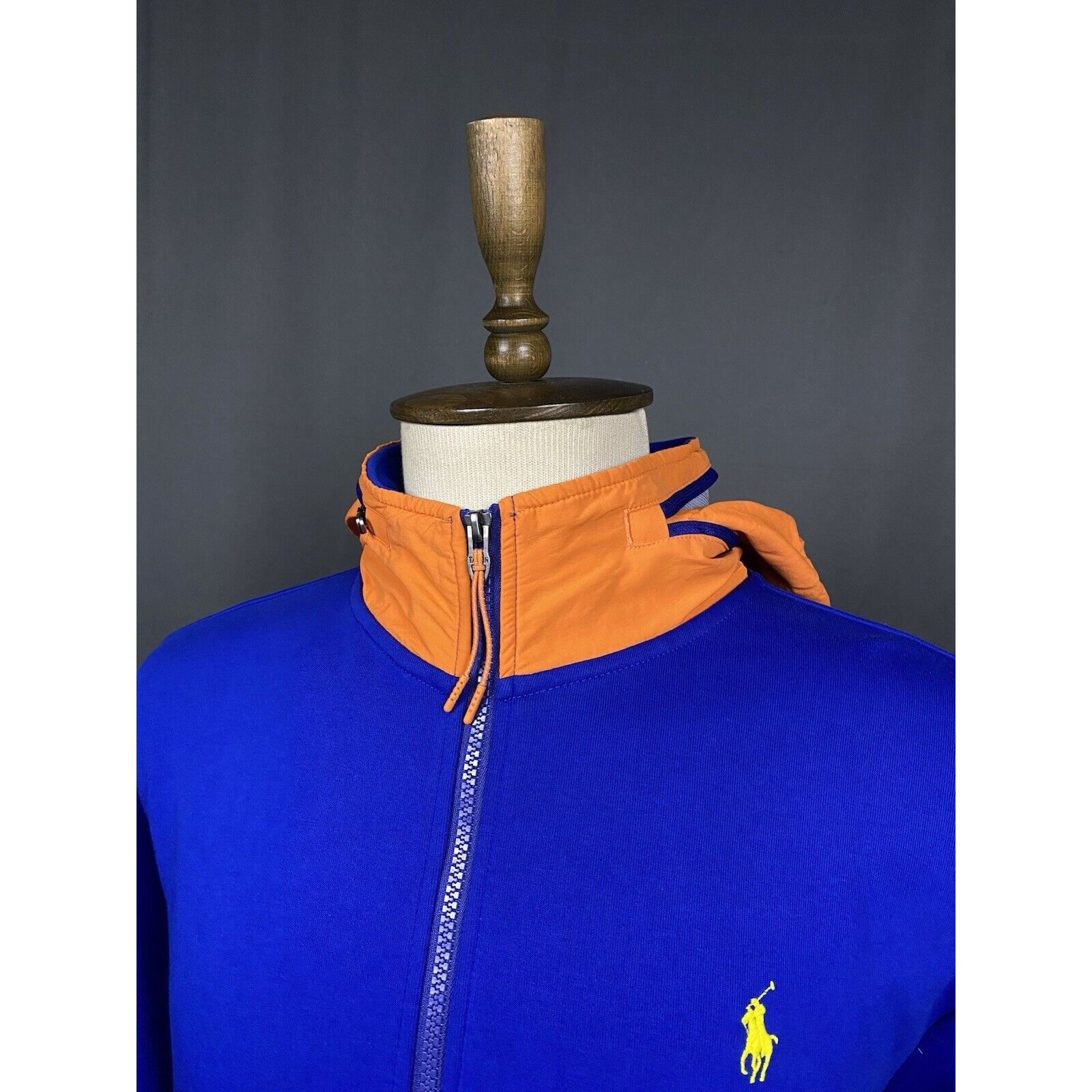 Polo Ralph Lauren Polo Ralph Lauren Men's Blue Zip Hoodie Anorak Jacket Size 2 Size US XXL / EU 58 / 5 - 5 Thumbnail