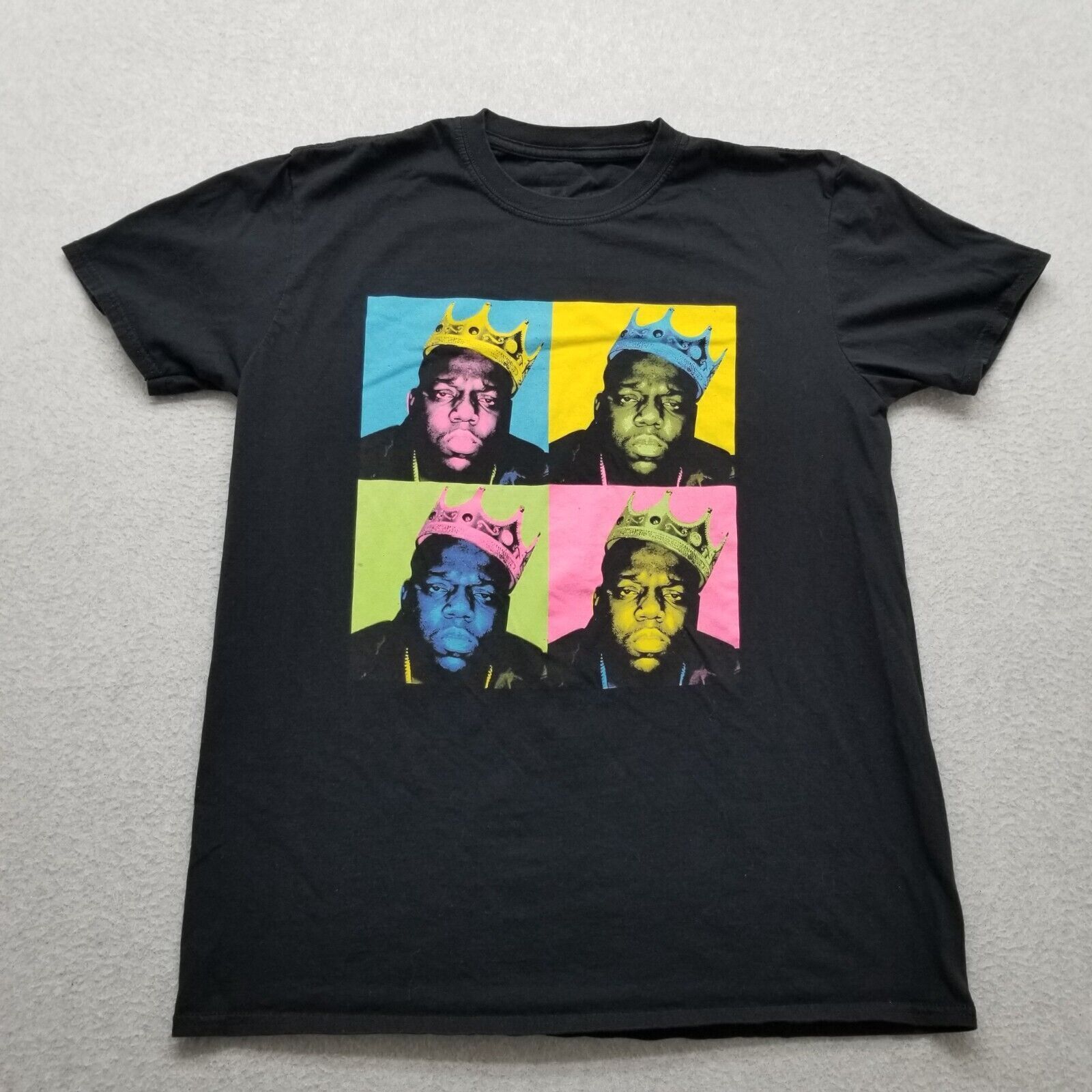 Notorious Big Notorious BIG Shirt Mens Large Black Short Sleeve Crew ...