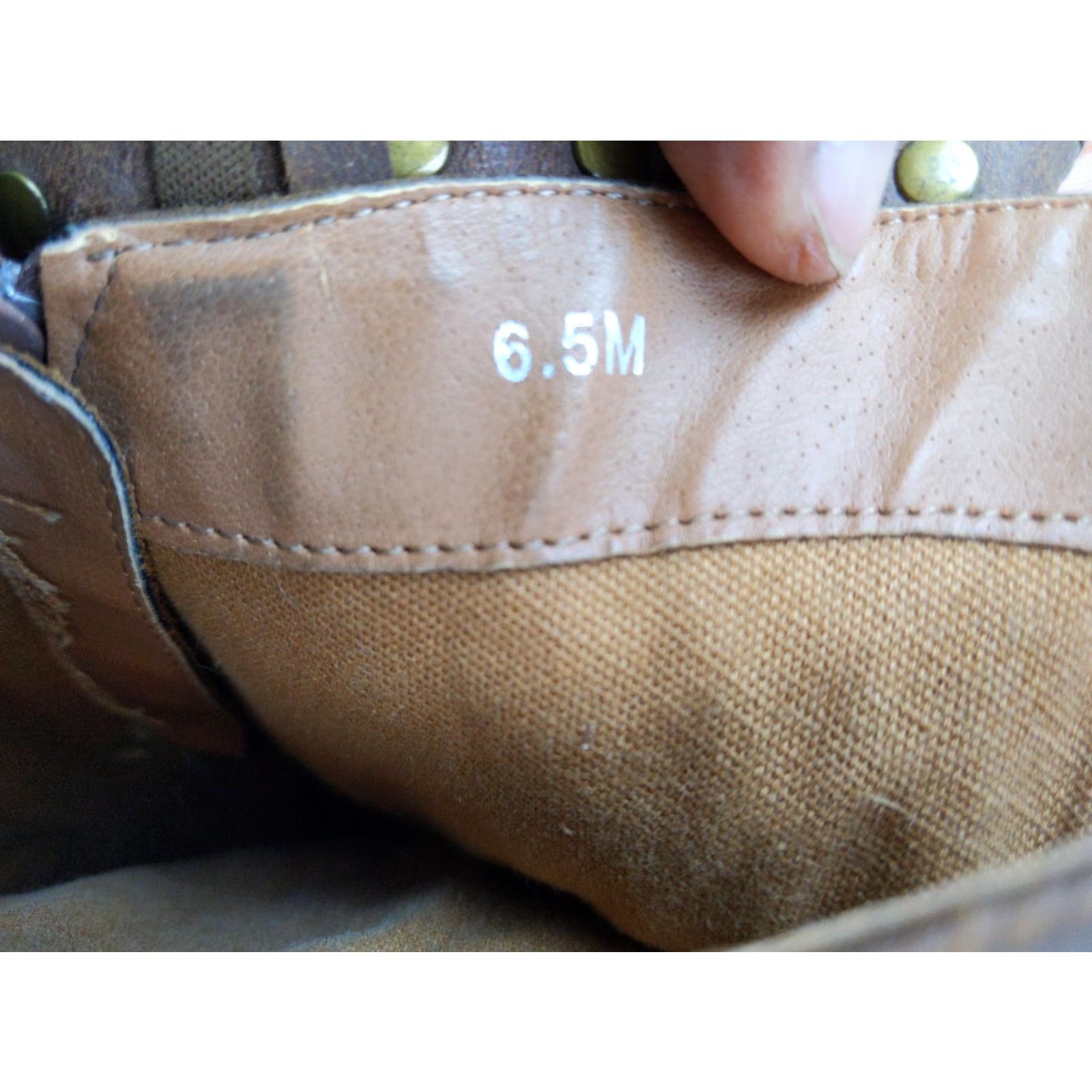 Matisse Coconuts by Matisse Boots Western Mid Calf Studded Brown Womens Size 6.5 US 6.5M Shoes/Boots Women's Western Brown Studded Mid-Calf Size US 7 / IT 37 - 7 Thumbnail