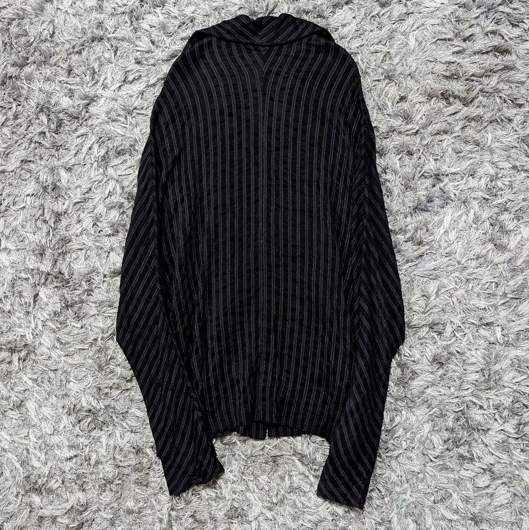 Yohji Yamamoto 💥FINAL DROP 💥S/S 2006 YohjiDrop Shoulder Pleated Jacket Size US S / EU 44-46 / 1 - 2 Thumbnail
