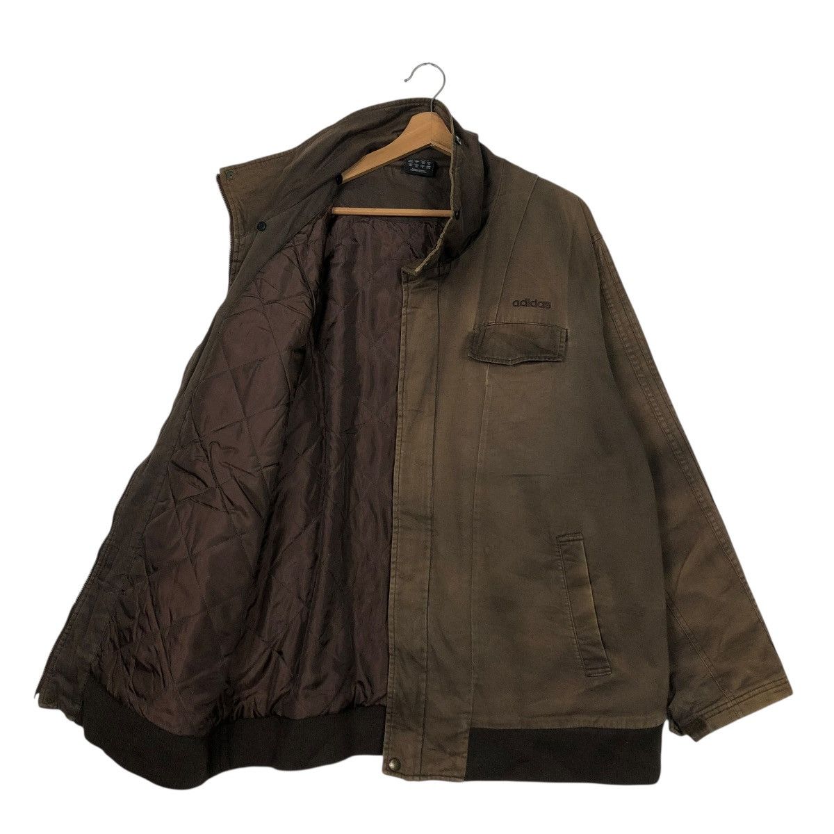 Adidas 🔥VINTAGE CHORE JACKET ADIDAS DETROIT DUCK CANVAS DISTRESSED Size US M / EU 48-50 / 2 - 13 Thumbnail