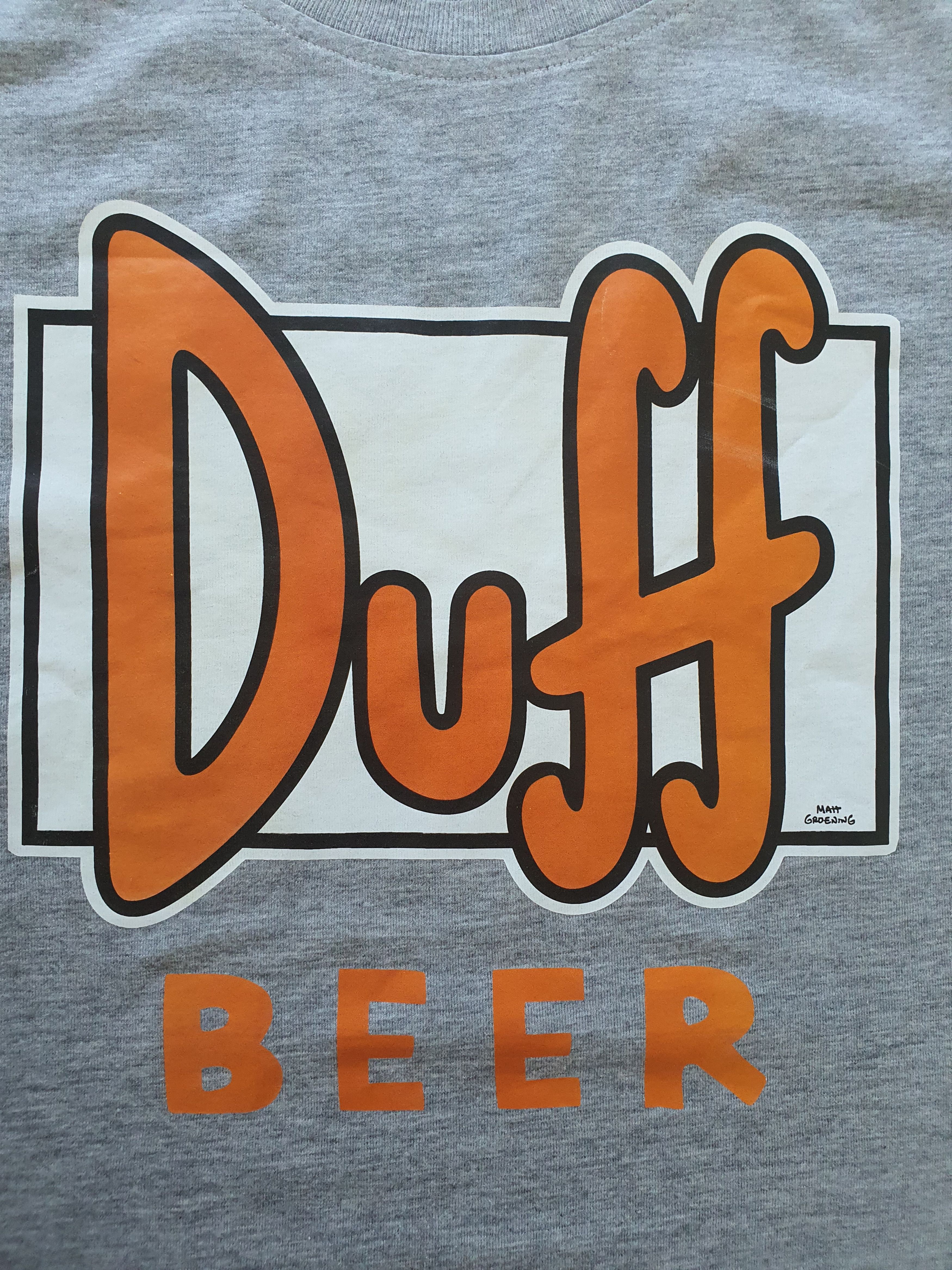 The Simpsons Official Merch T-Shirt - Duff Beer Graphic Size US M / EU 48-50 / 2 - 8 Thumbnail