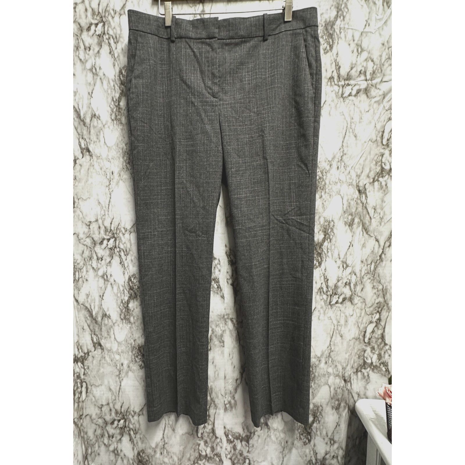 Ann Taylor Ann Taylor Classic Flat Front dress straight Pants Women 12 Size 34" / US 12 / IT 48 - 1 Thumbnail