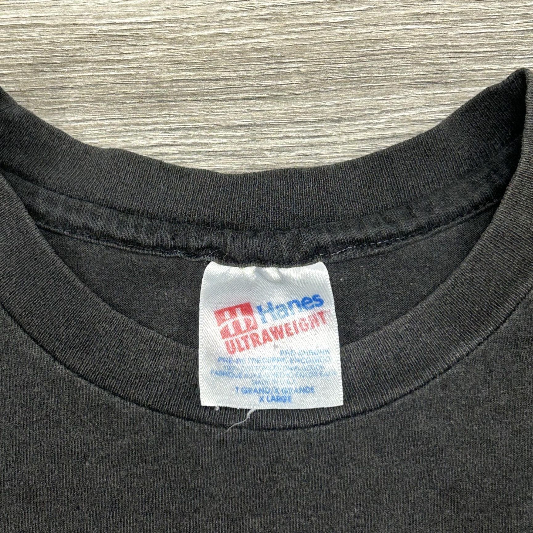 Hanes VINTAGE Led Zeppelin Shirt Mens XL Black 1993 Zoso Graphic 90s USA VERY RARE Size US XL / EU 56 / 4 - 7 Thumbnail