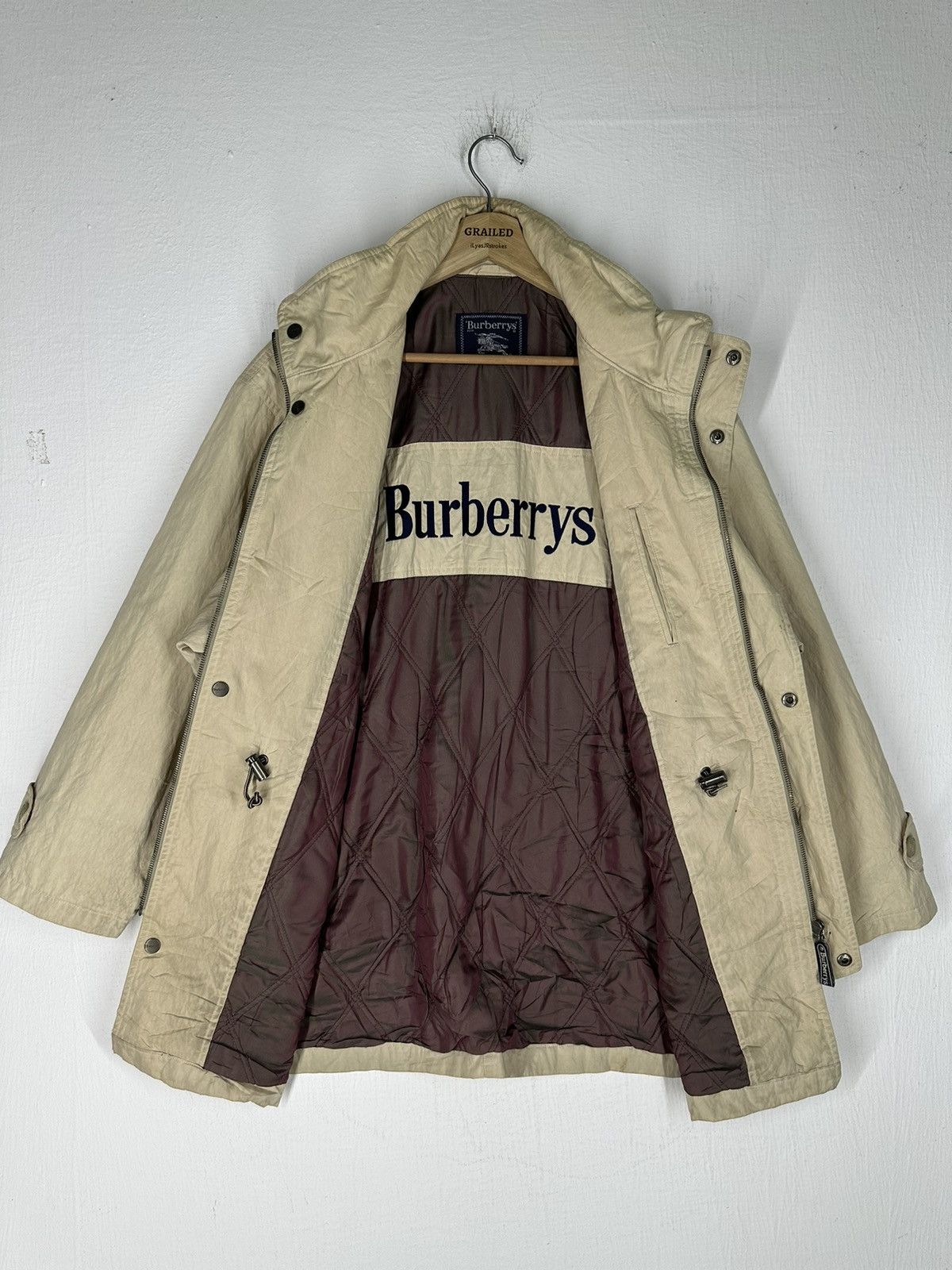 Burberry Vintage Burberry Jacket Size US L / EU 52-54 / 3 - 1 Thumbnail