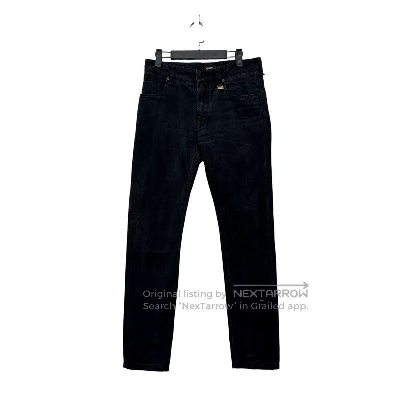 Fendi Classic black slim fit denim jeans