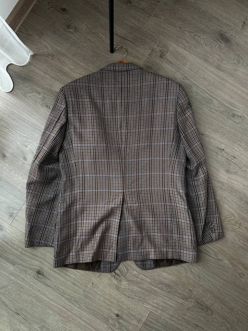 Burberry × Vintage Vintage Burberry Cell Faded Men Blazer Jacket Size 42R - 13 Thumbnail