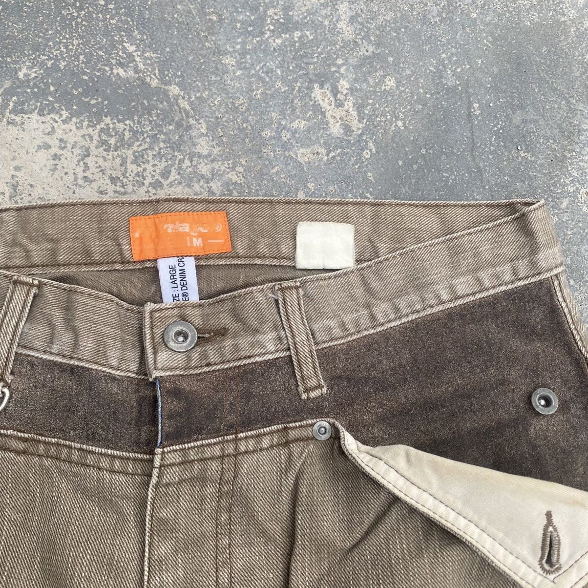 Japanese Brand Repaired Peace MONTAGE Jeans KAPITAL STYLE Size US 33 - 5 Thumbnail
