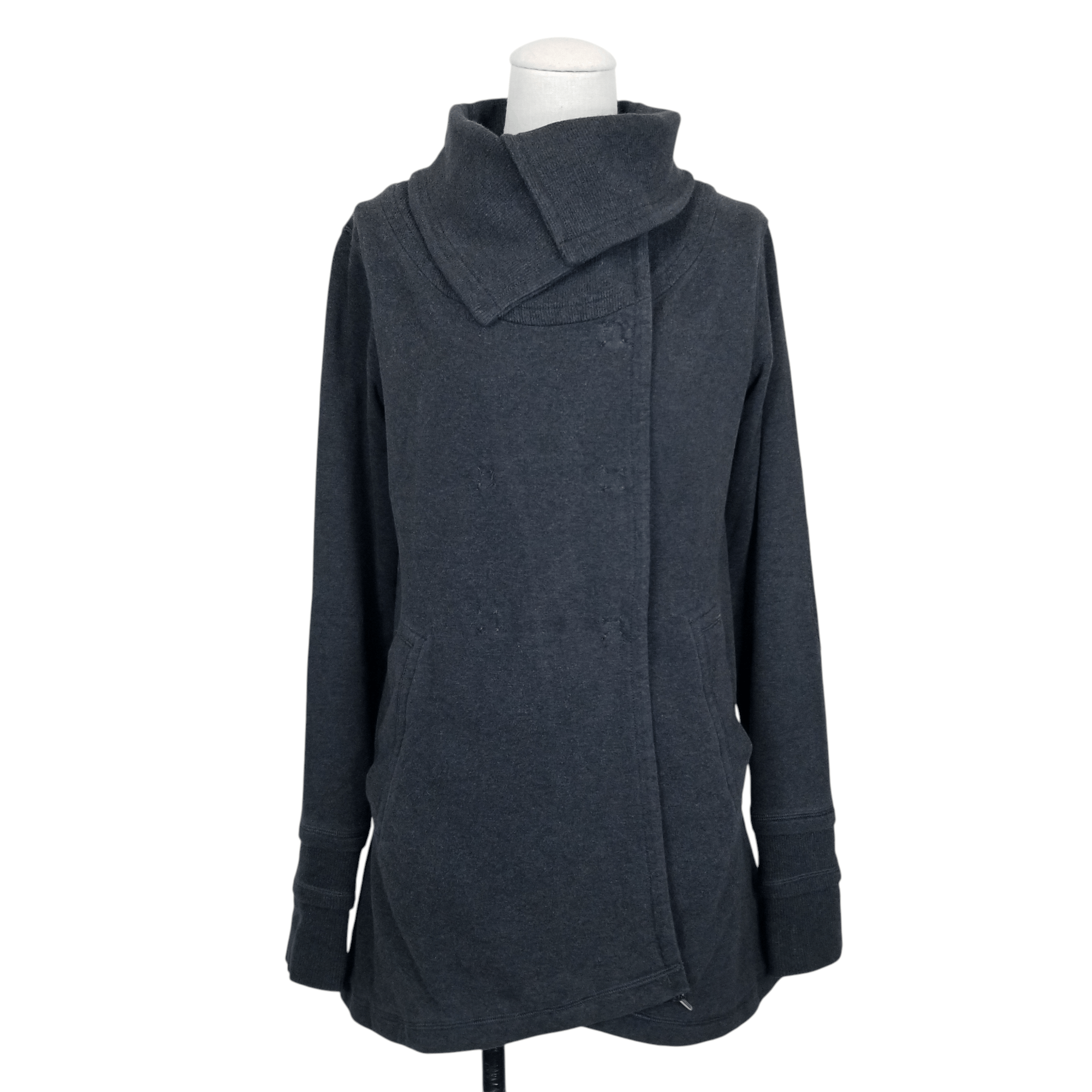Lululemon Lululemon Gratitude Wrap Heathered Black Size S / US 4 / IT 40 - 1 Thumbnail
