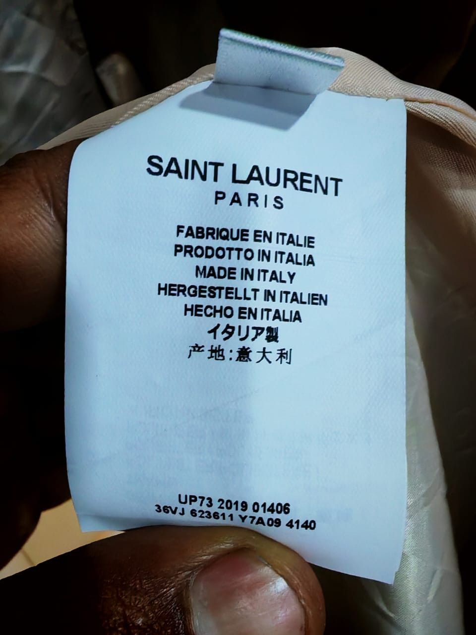 Saint Laurent Paris Saint Laurent Paris YSL Embroidery Blazer Size US M / EU 48-50 / 2 - 11 Thumbnail
