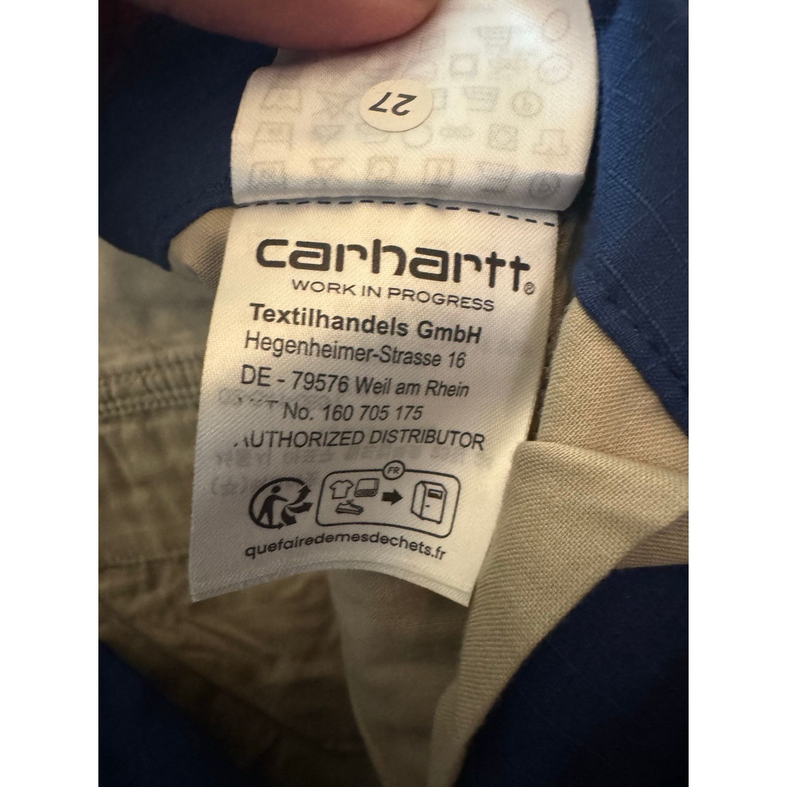 Carhartt Wip Carhartt WIP Regular Cargo Short Elder sz 32 x 0 Size US 32 / EU 48 - 6 Thumbnail