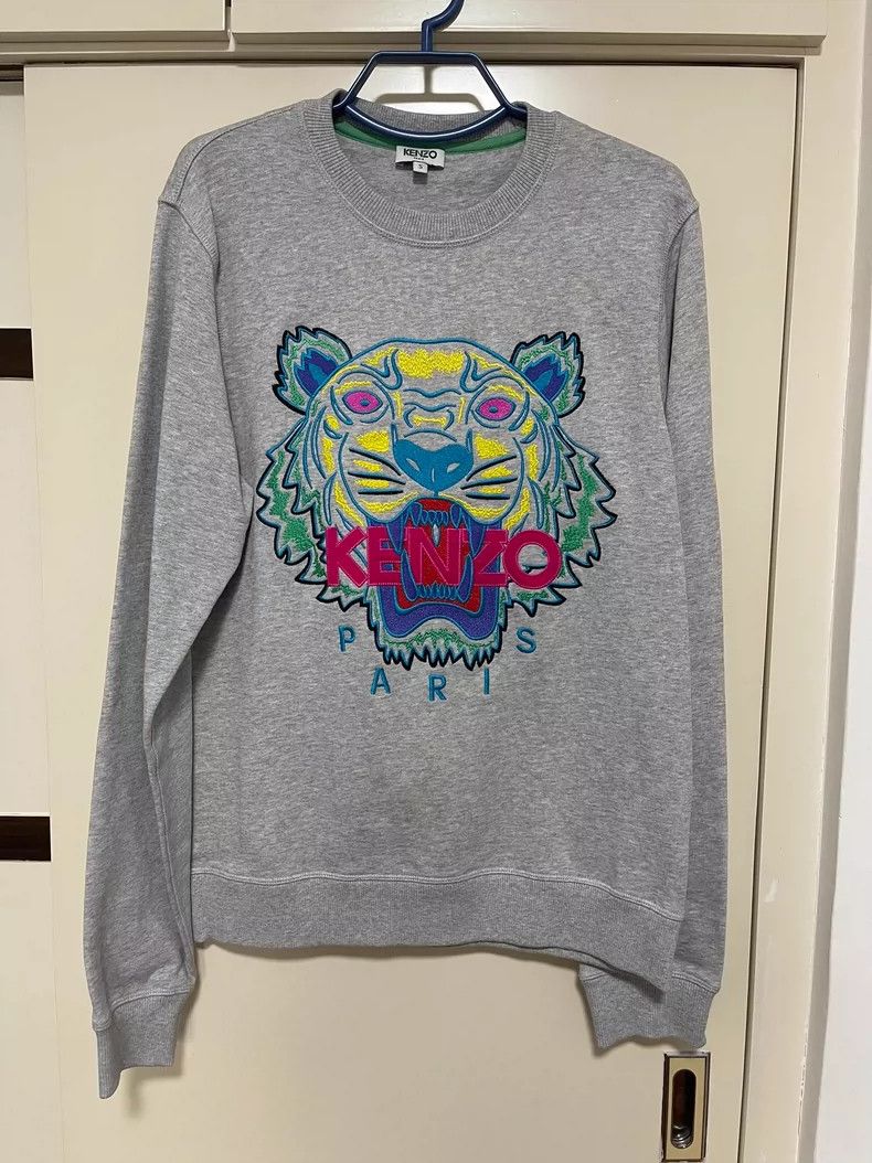 Kenzo KENZO Tiger hoodie Size US S / EU 44-46 / 1 - 1 Thumbnail