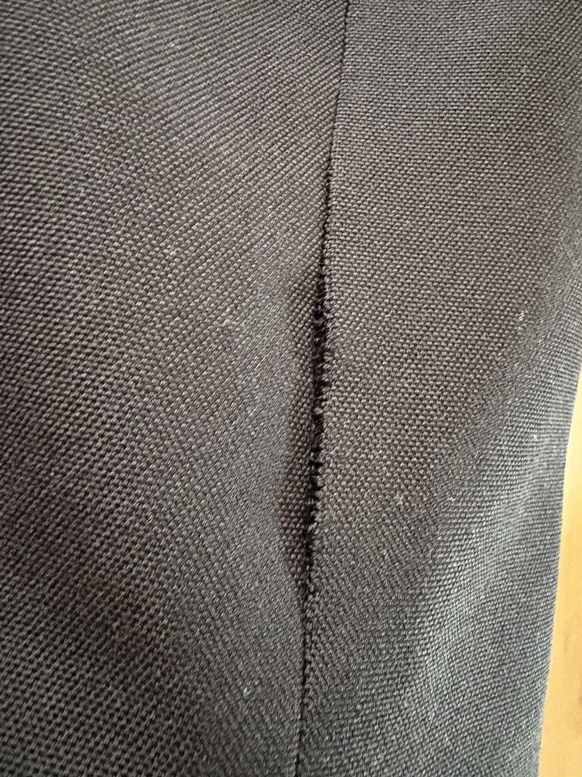 Kenzo Kenzo Black Wool Overcoat (Distressed/Damaged - SEE PHOTOS) Size US S / EU 44-46 / 1 - 9 Thumbnail