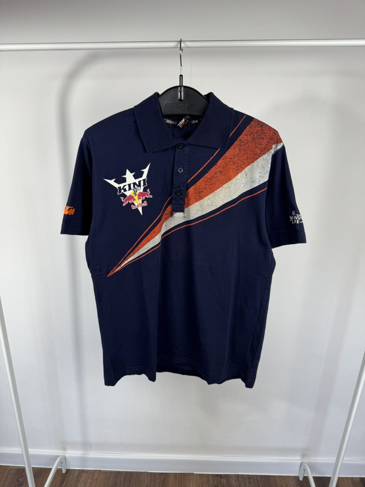 Red Bull Vintage KINI Red Bull KTM Racing Polo Shirt Motocross Biker Size US S / EU 44-46 / 1 - 1 Thumbnail
