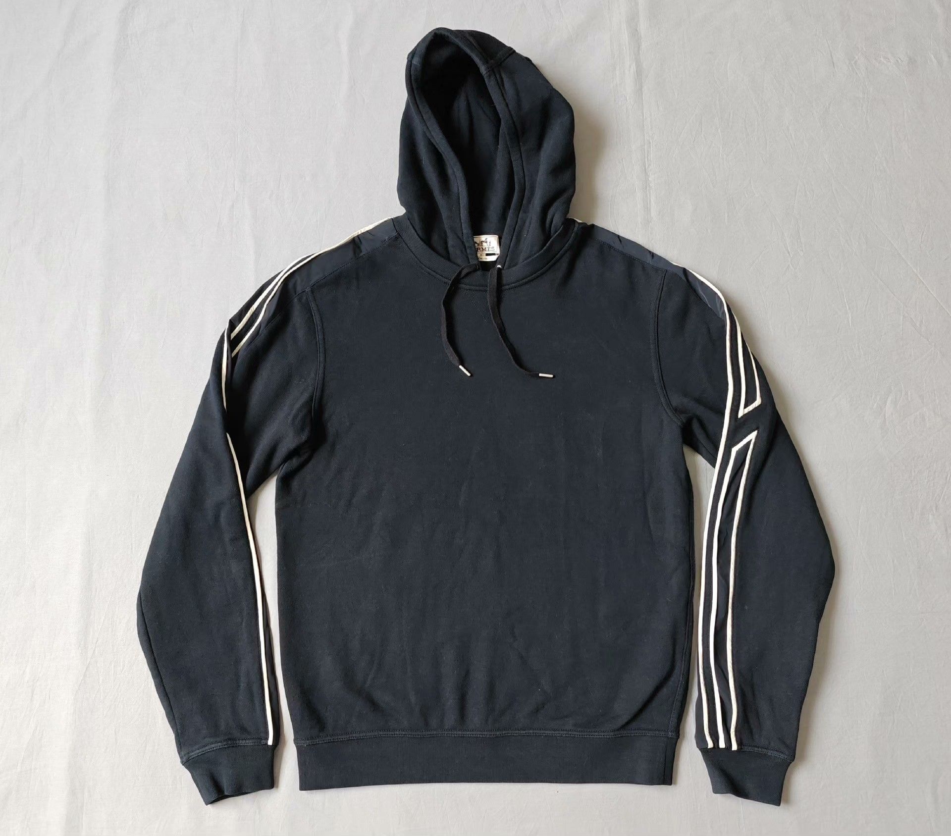 Hermes Hermes Navy Hoodie Sweatshirt S Size US S / EU 44-46 / 1 - 1 Thumbnail