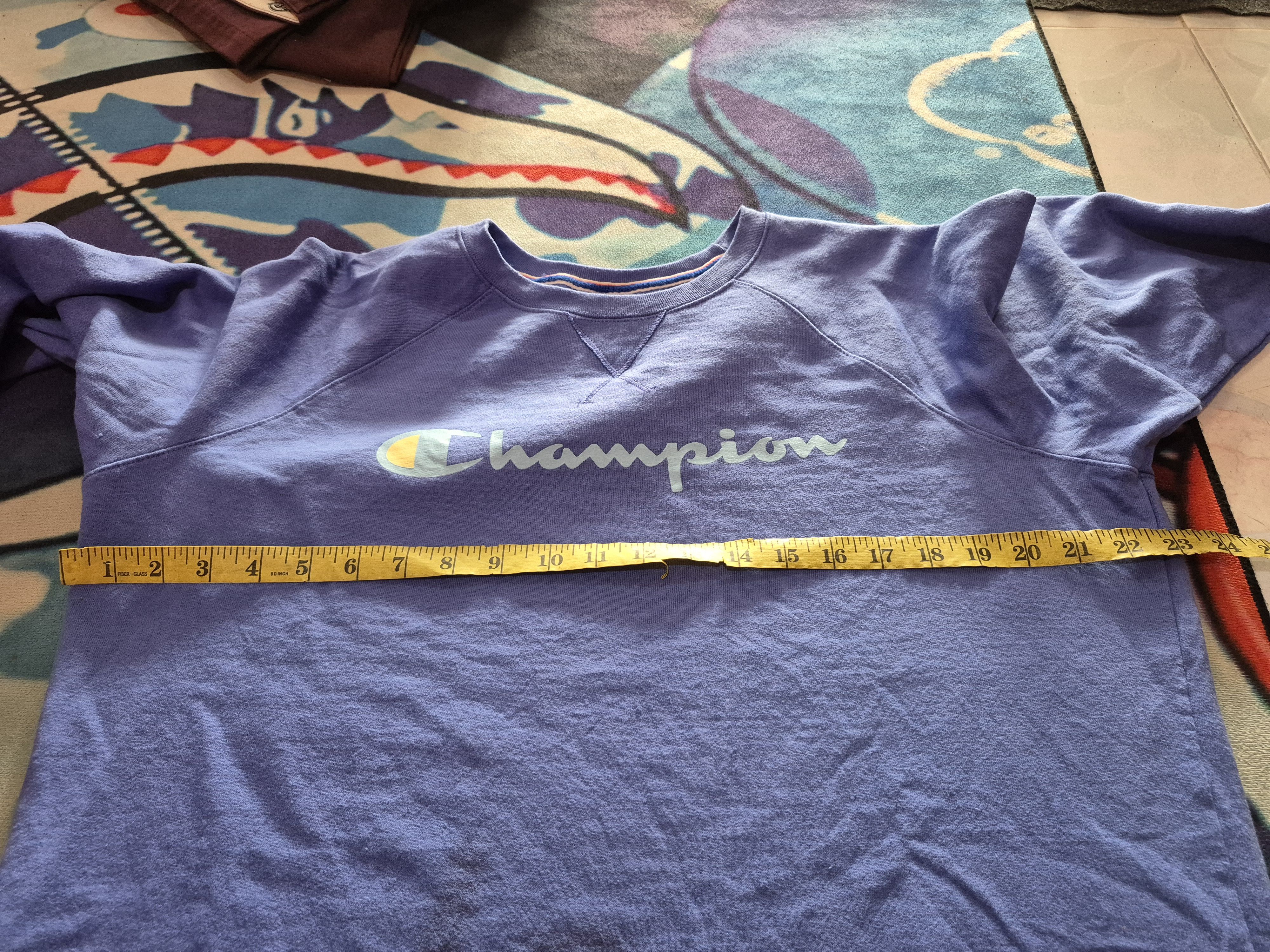 Champion 🔥 Champion Big Logo Spellout Sweatshirt Jumper Size US XL / EU 56 / 4 - 7 Thumbnail