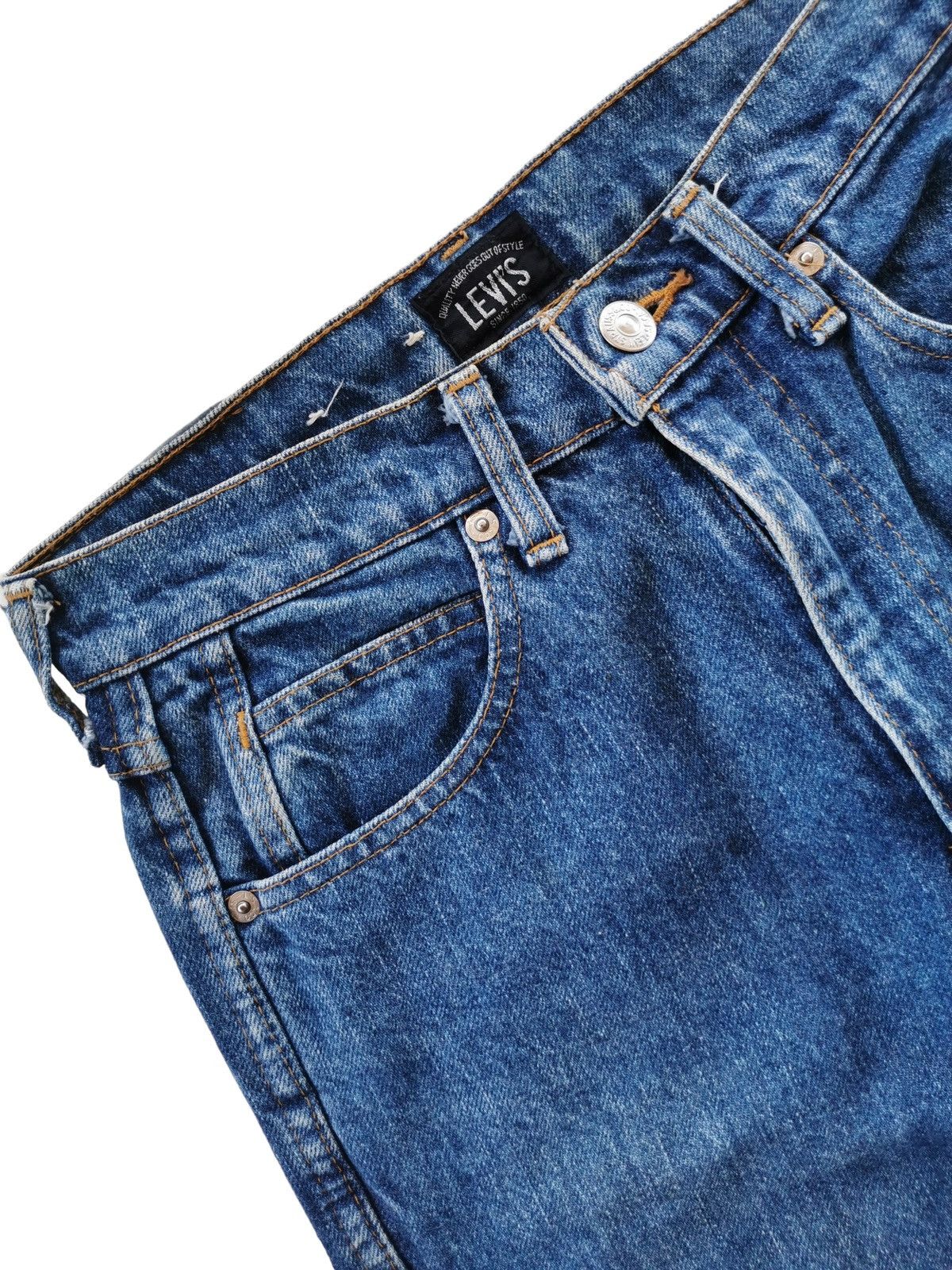 Jean Levis Vintage Denim Jeans Size US 27 - 4 Thumbnail