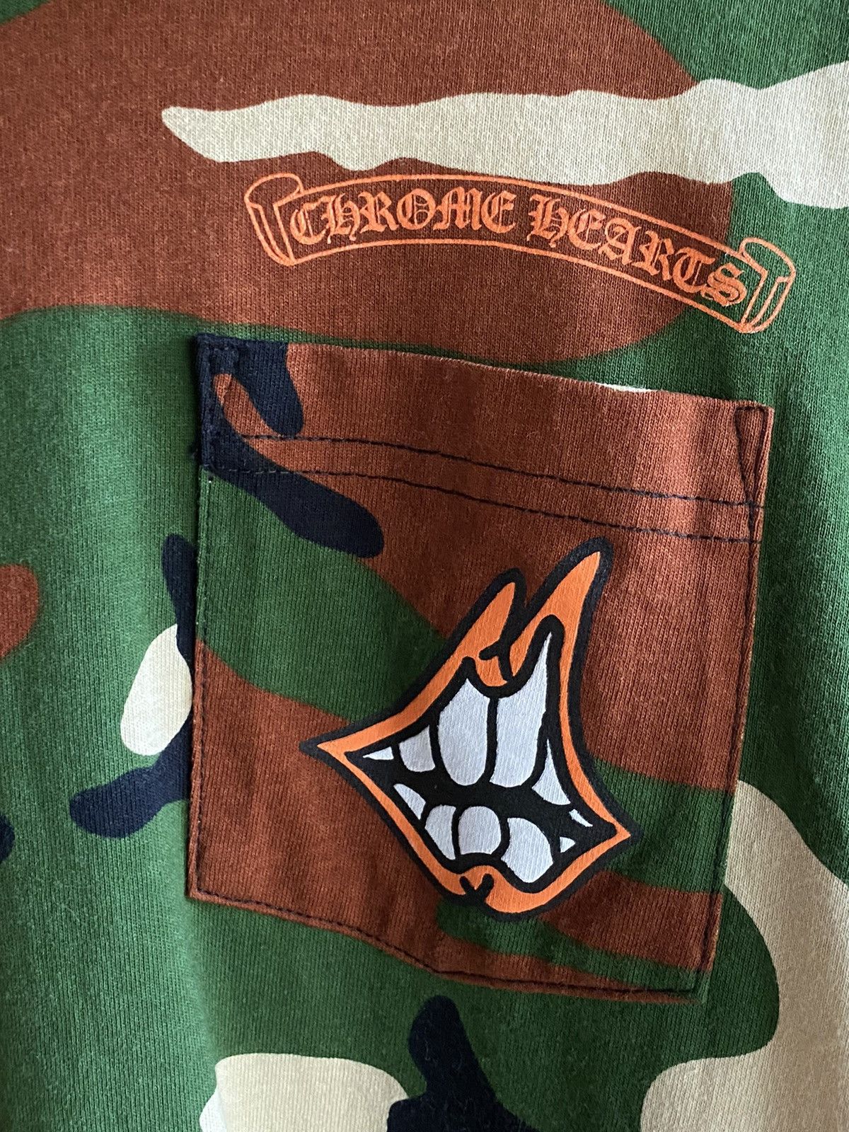 Chrome Hearts CHROME HEARTS LONG SLEEVE MATTY BOY PPO CAUTION CAMO Size US M / EU 48-50 / 2 - 4 Thumbnail