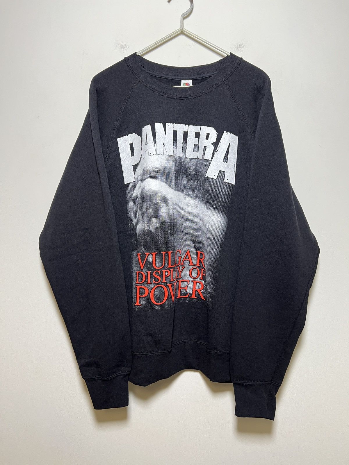 Band Tees Vintage Pantera “Vulgar Display of Power” crewneck in black Size US XL / EU 56 / 4 - 1 Thumbnail