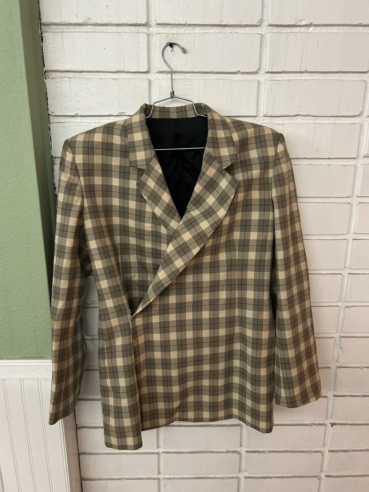 Other EGONlab Checkered Flare Double Breasted Blazer SET (sz50) Size 50R - 1 Thumbnail