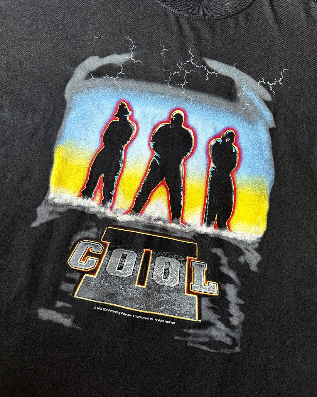 WWF 2000 WWF Rikishi “II Cool” stable vintage tee Size US L / EU 52-54 / 3 - 5 Thumbnail