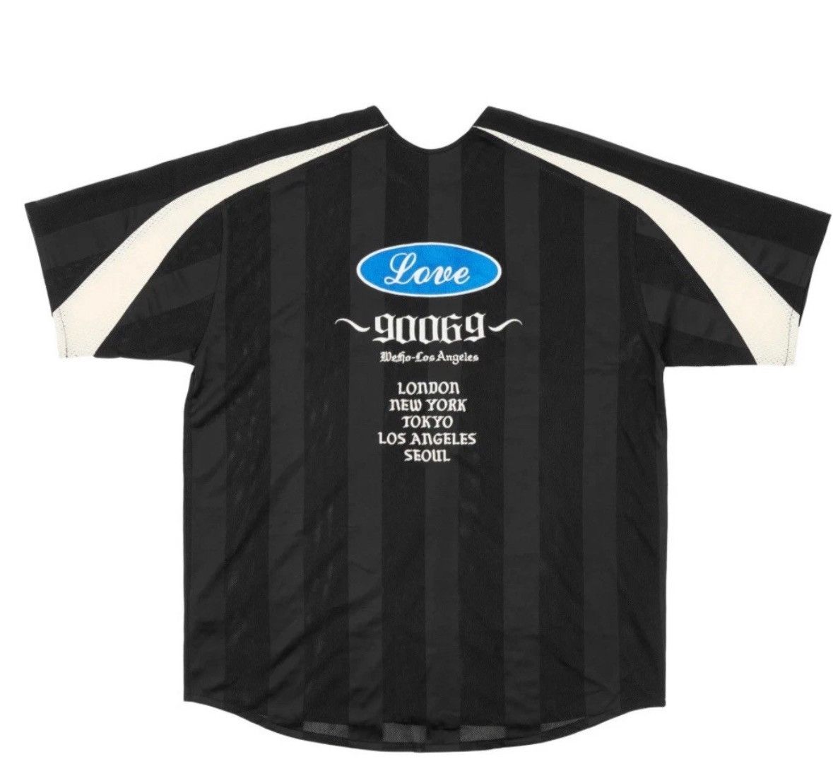Palace New Large Palace Skateboards Love LA 90069 Black Jersey Size US L / EU 52-54 / 3 - 4 Thumbnail