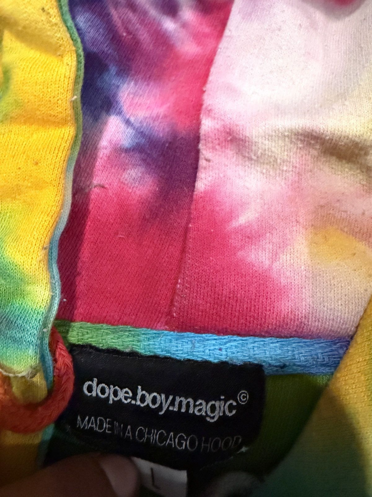 Don't Be Mad Dope Boy Magic By Joe Freshgoods tie-dye hoodie Size US L / EU 52-54 / 3 - 3 Thumbnail