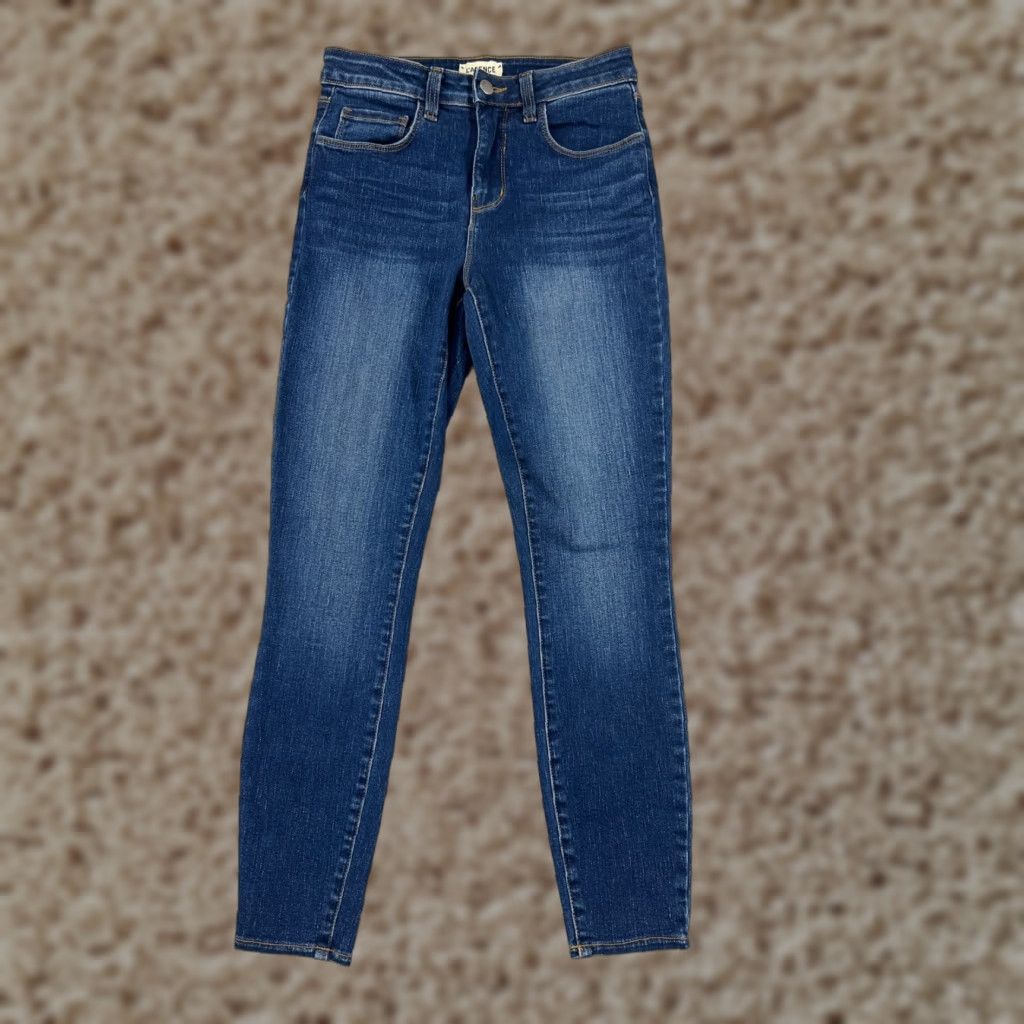 L'AGENCE L'AGENCE Jeans Womens 25 Blue Denim Skinny Slim 5-Pocket Design US Made Size 42" / US 20 - 1 Thumbnail