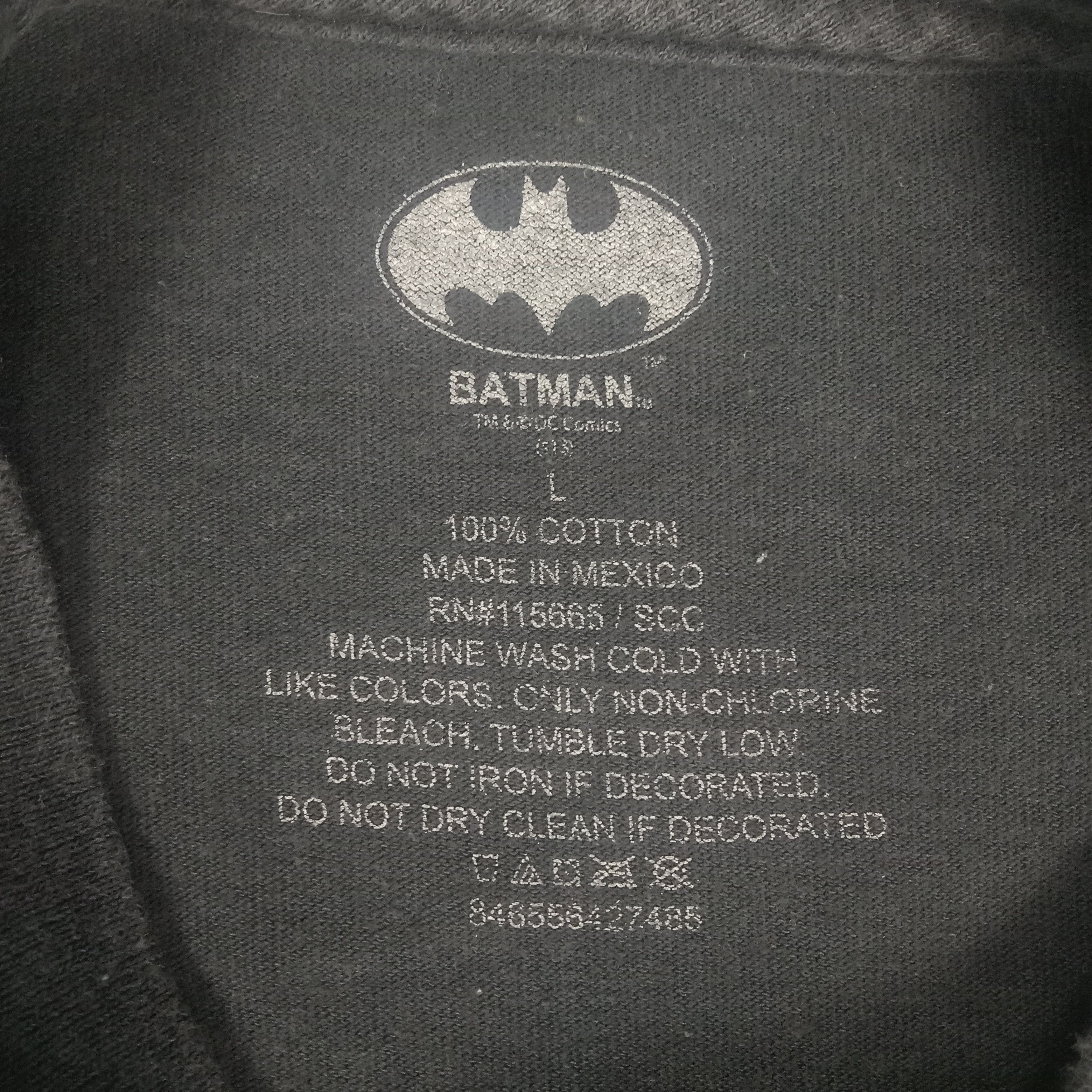 DC Comics × Vintage Batman Superhero Movie DC Comics Tshirt Size US L / EU 52-54 / 3 - 5 Thumbnail