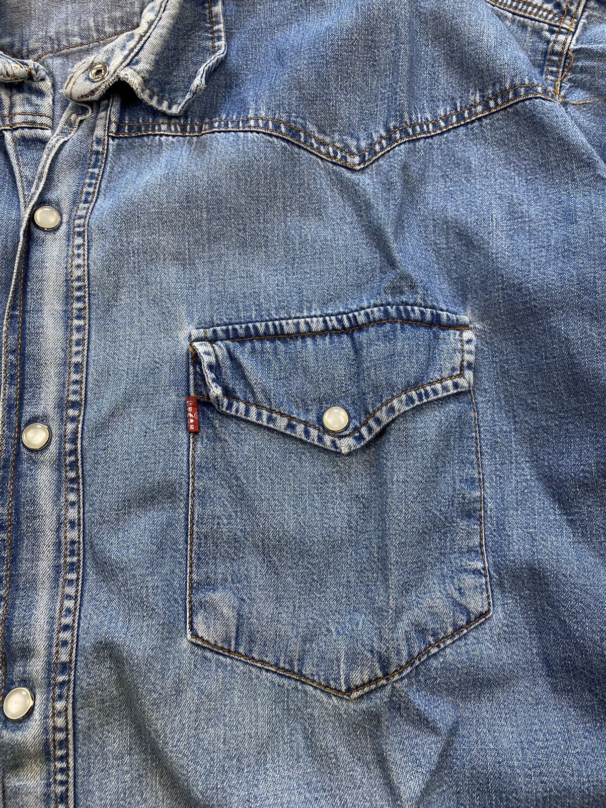 Japanese Brand × Levi's × Vintage Vintage Levi’s Kapital distressed Japanesse denim over Size US L / EU 52-54 / 3 - 4 Thumbnail