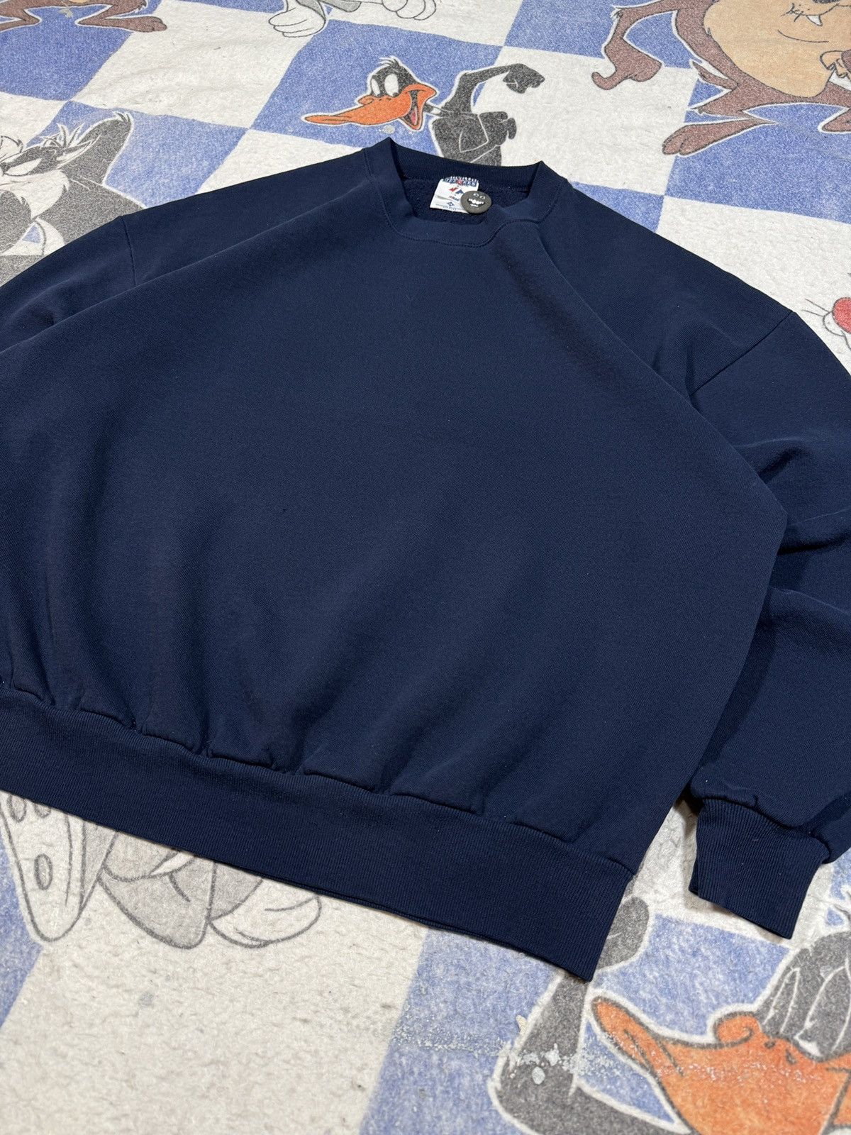 Vintage Vintage blank crewneck sweatshirt Size US XXL / EU 58 / 5 - 2 Thumbnail