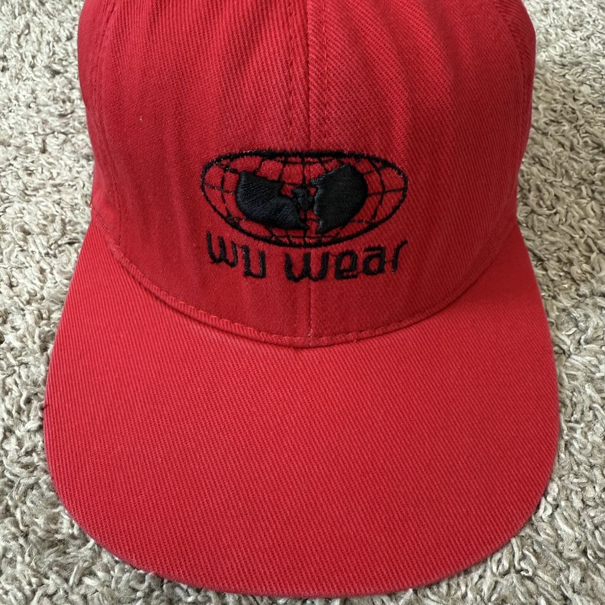 Wu-Tang Clan 🔴Wu Wear Hat Wu-Tang Red Cap Vintage Rare Gza Wu-Tang Clan Size ONE SIZE - 5 Thumbnail