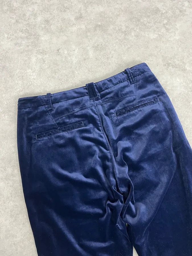 Armani 2010s Armani Navy Velvet Pants Size US 32 / EU 48 - 8 Thumbnail