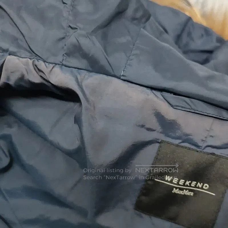 Max Mara MaxMara Navy Winter Down Jacket for Women . Size S / US 4 / IT 40 - 7 Thumbnail