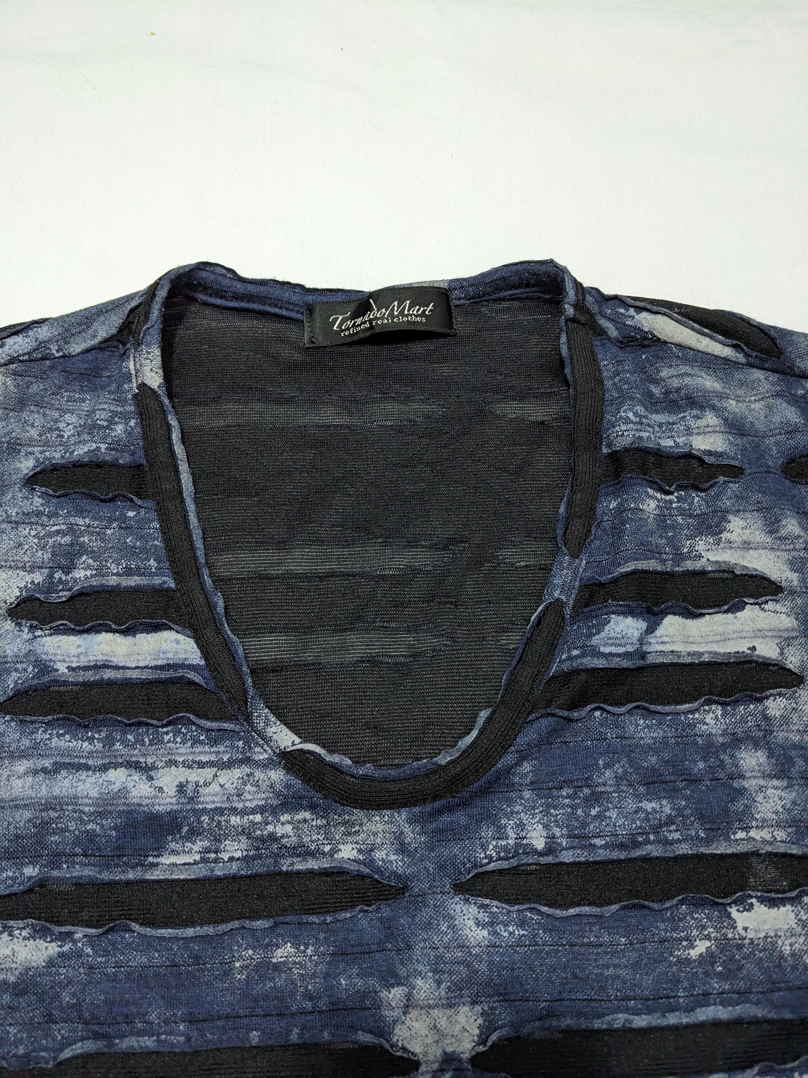 トップス vintage TORNADO MART mesh design tee vintage TORNADO MART mesh design tee